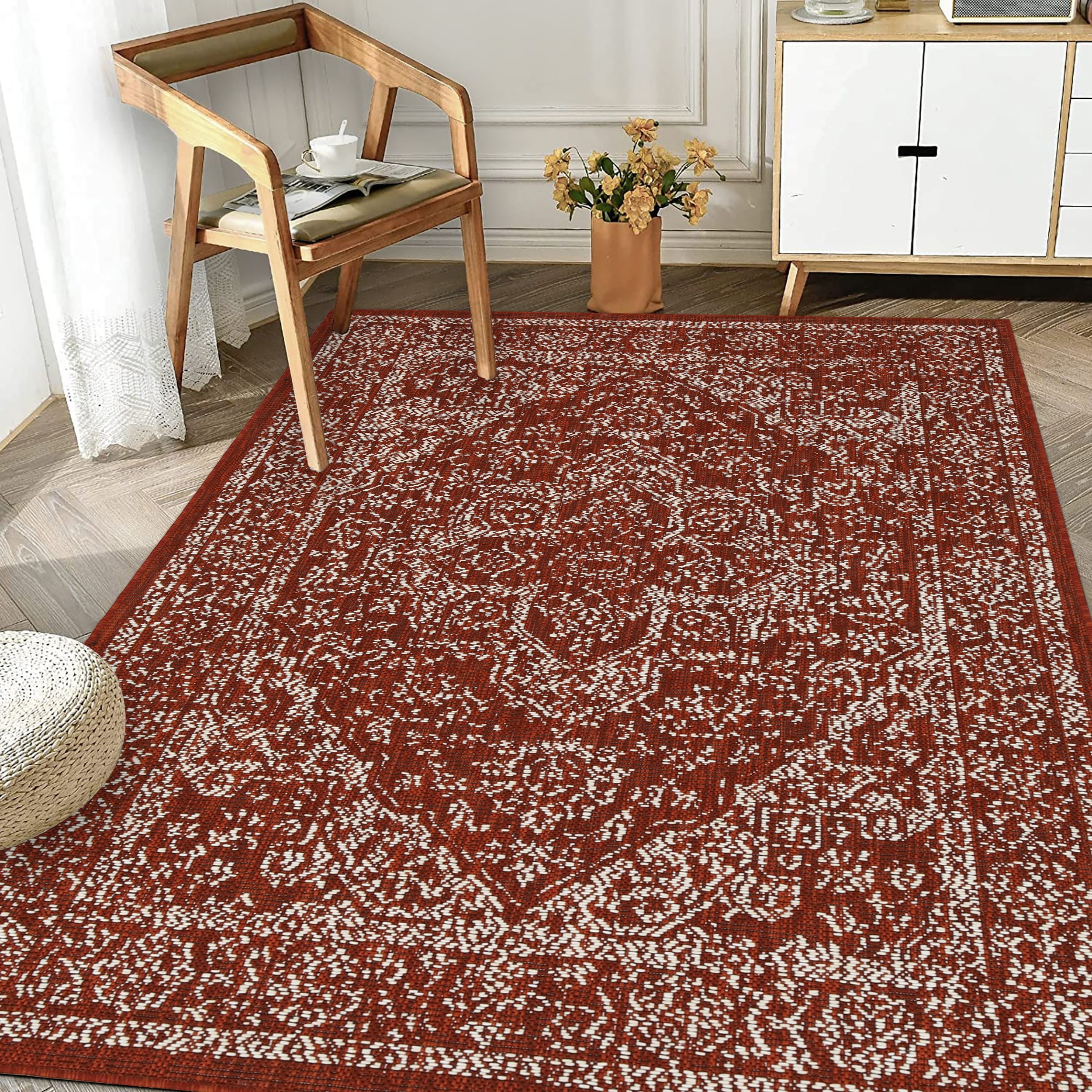 Playa Rug PLY-ZAR-RED-9X12 rugs - View #2