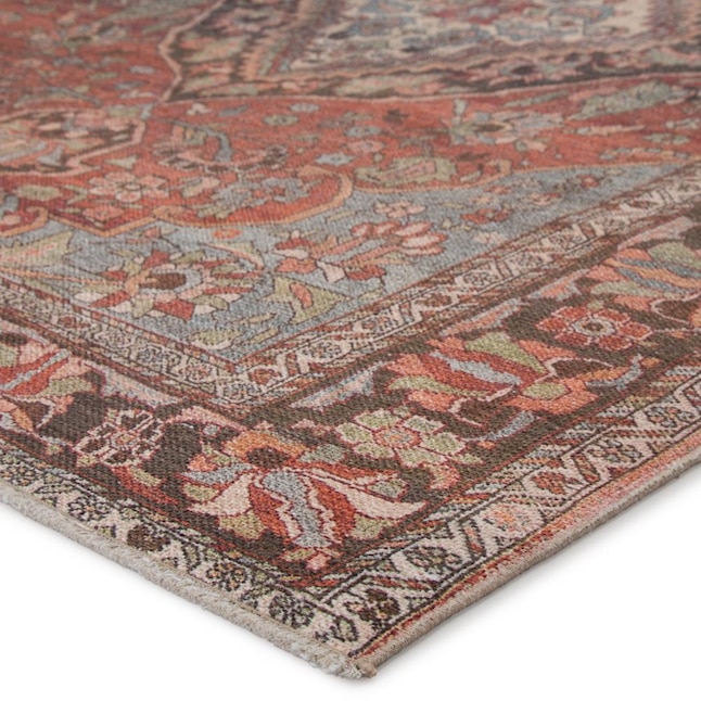 Area Rug In The Rugs, Rust Area Rug 5×7
