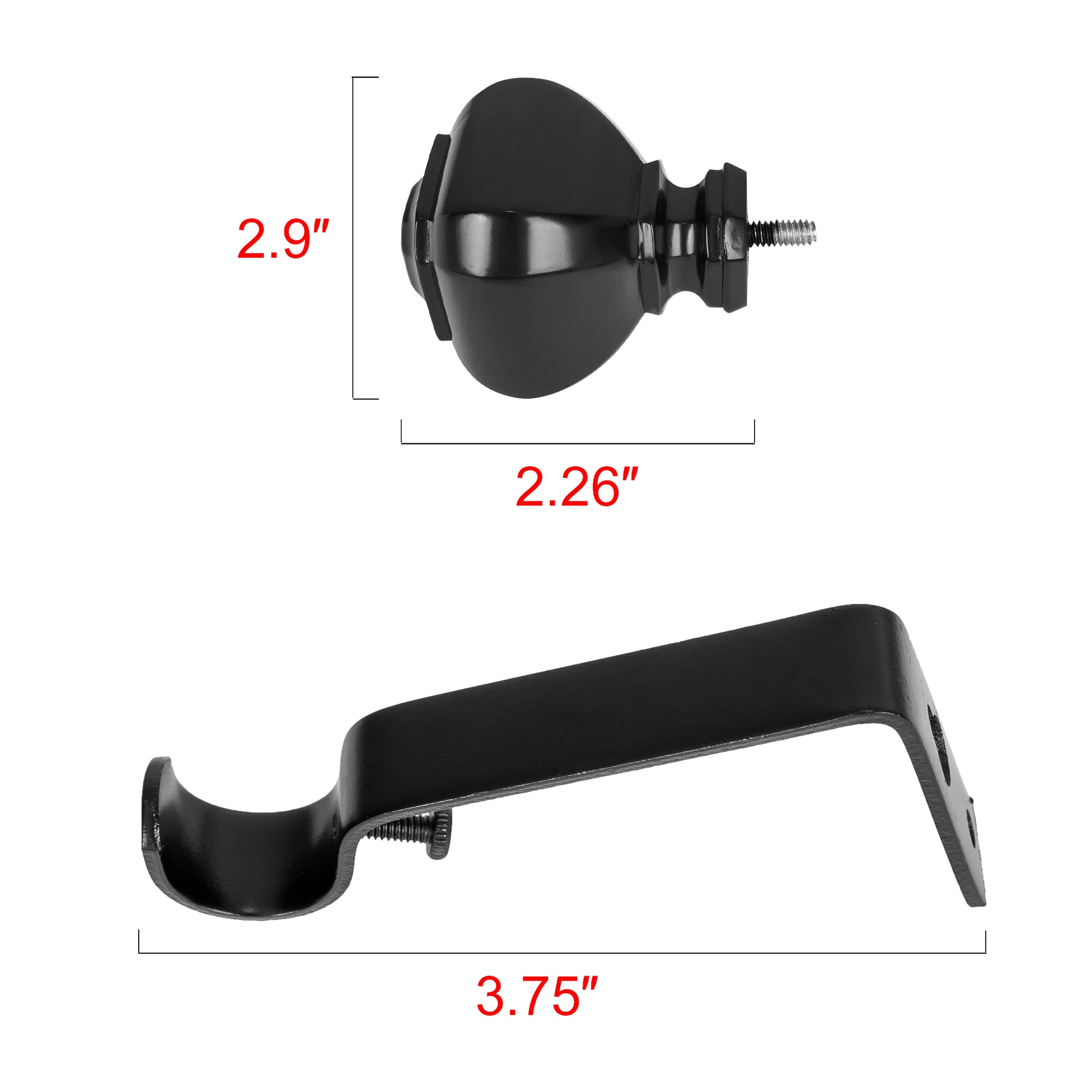 Utopia Alley D9143Z Curtain-Rods - View #4