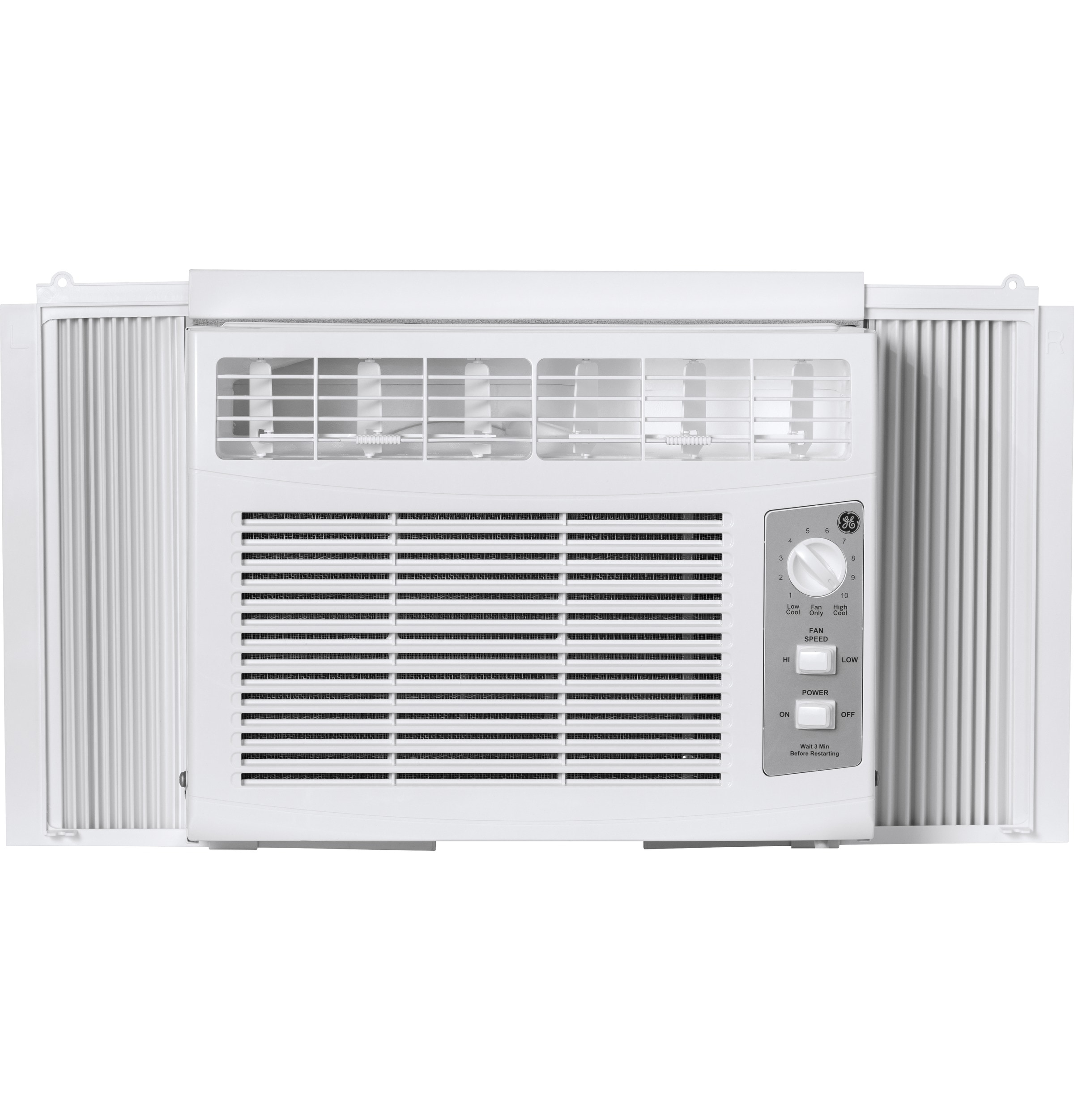 GE 150-sq ft Window Air Conditioner (115-Volt, 5050-BTU) AHS05LX at ...