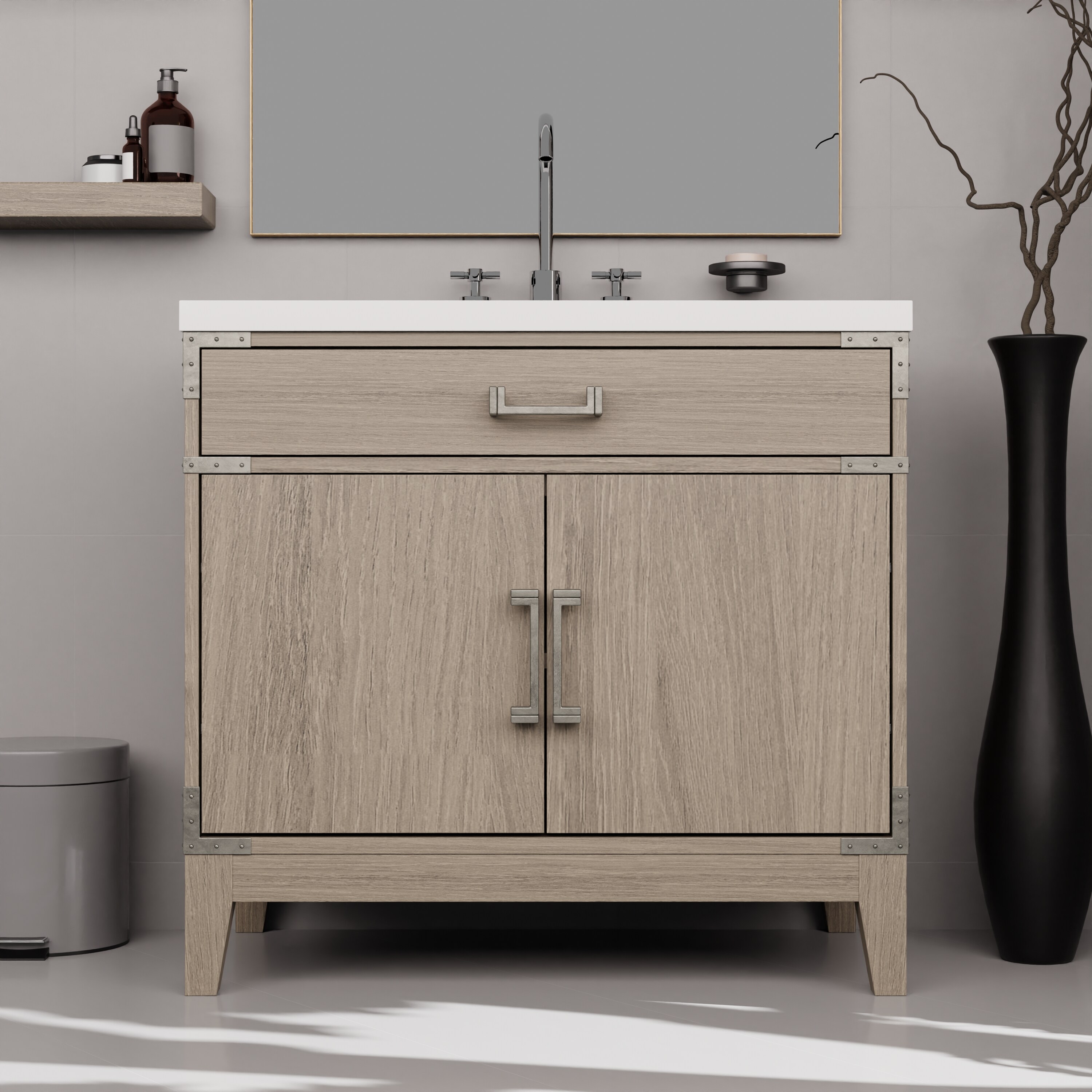 Lexora LVW36SR300 Bath-Vanity-Combo - View #10