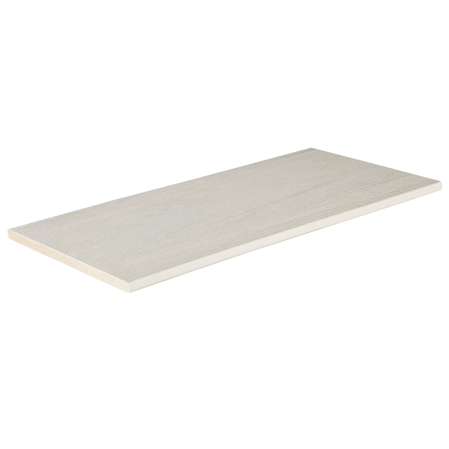 TimberTech FBLC12WC Legacy 1-in x 12-in x 12-ft Composite Whitewash Cedar Fascia deck board