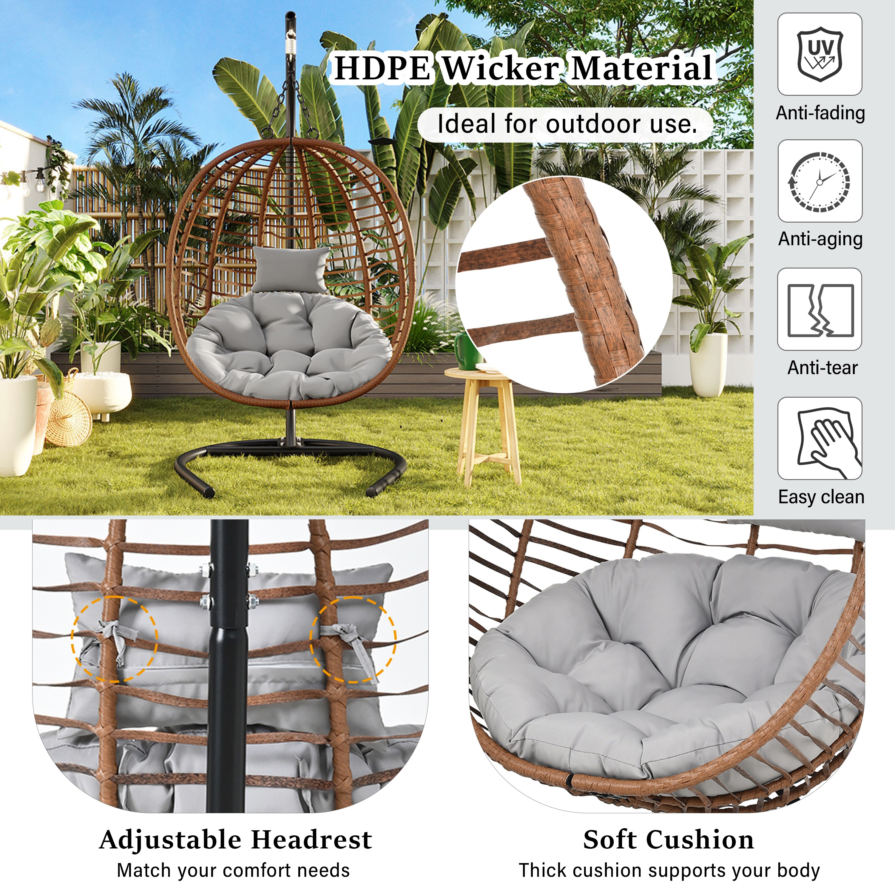 GZMR GZ-503G-26Q152 Patio-Chairs - View #4