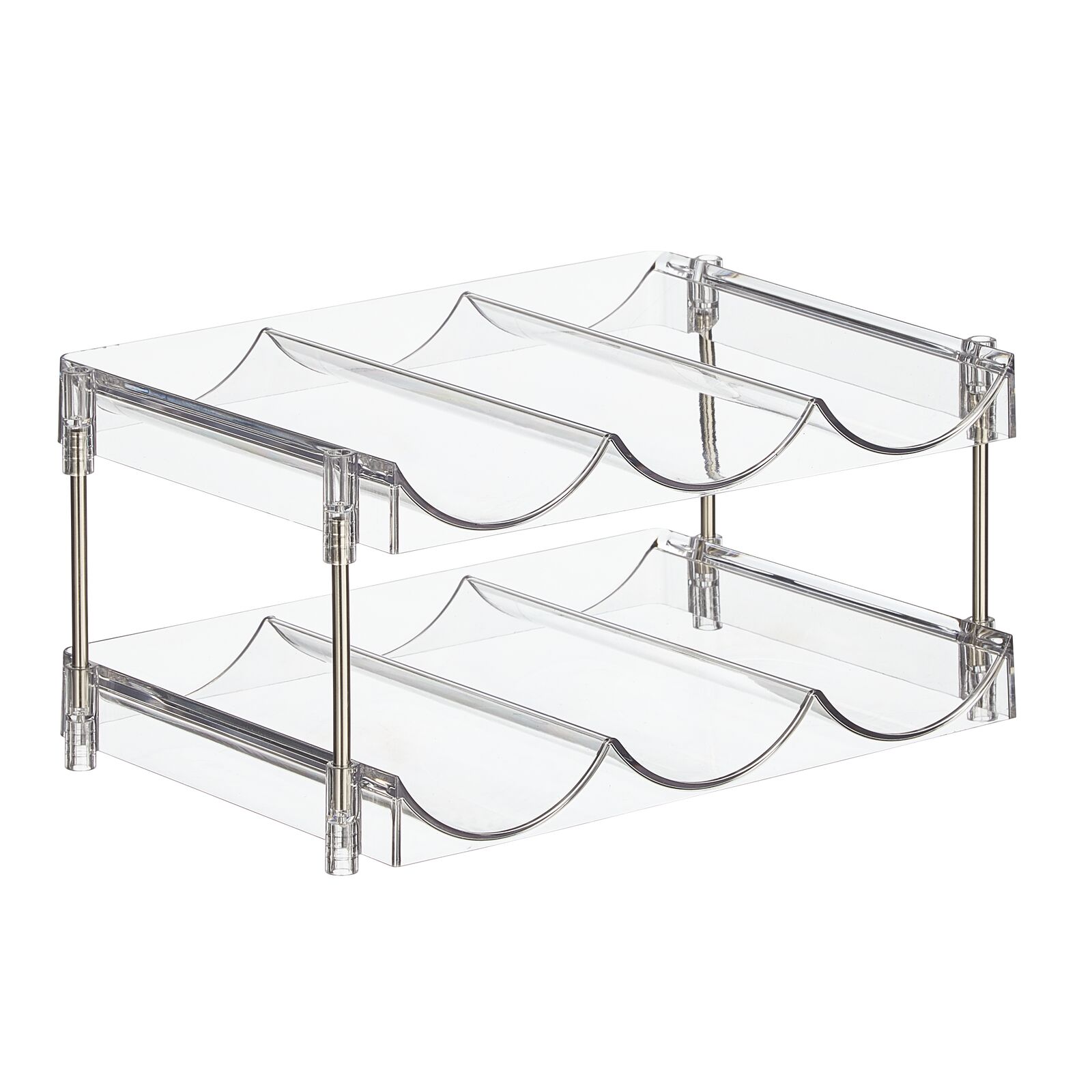 Nate Home By Nate Berkus 2-tier Sliding Drawer Organizer, Clear