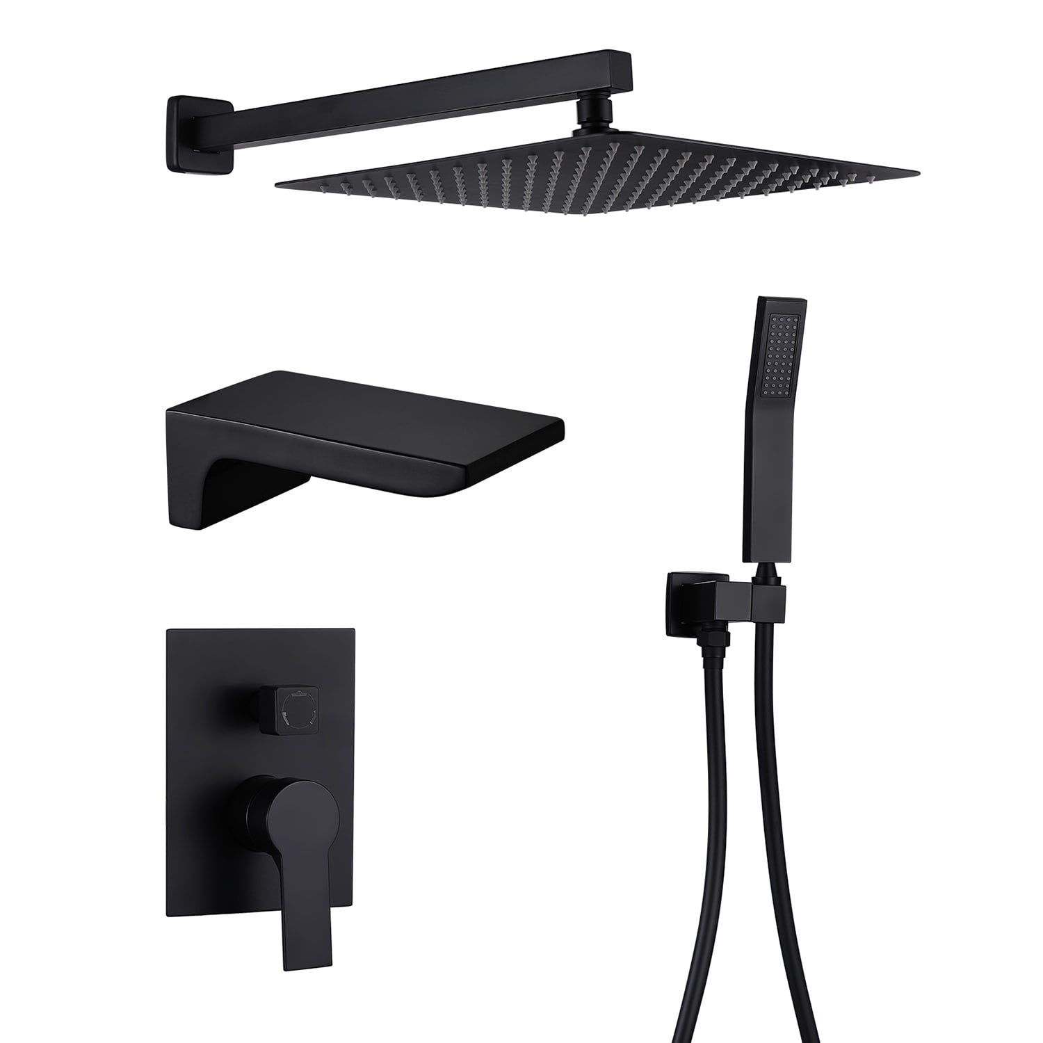 Cobbe SSF0212B Black ( Pressure-balanced Valve Included )