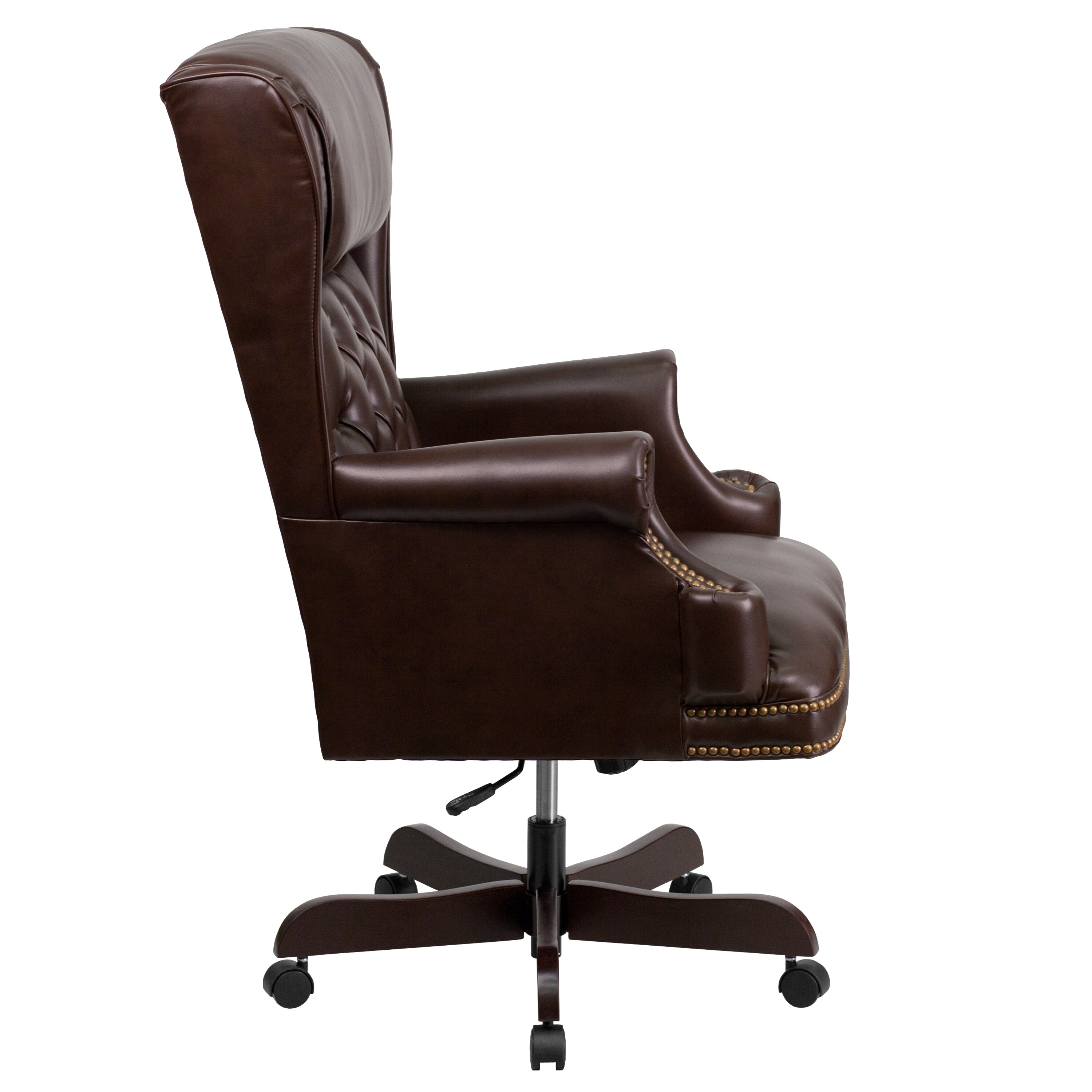 notre dame leather office chair