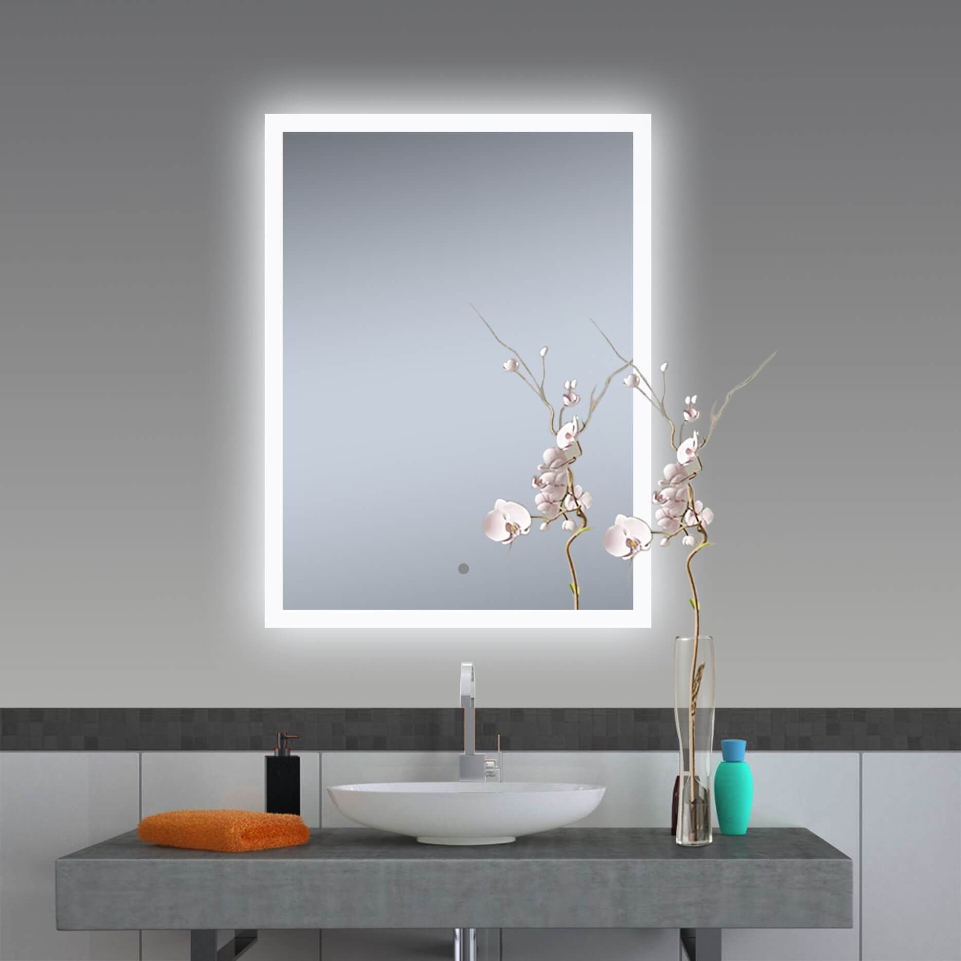lighted IMPRESSIONS LI8905 Framed-Bath-Mirrors - View #7