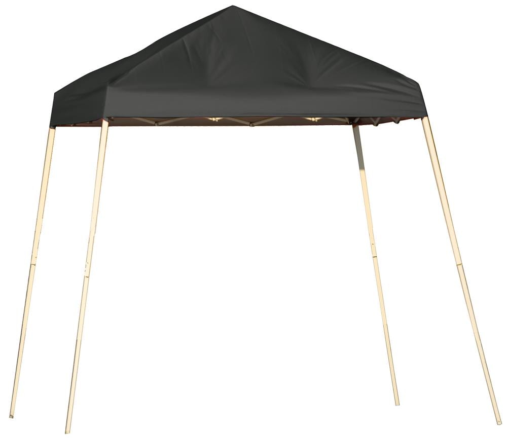 ShelterLogic 22573 8.875-ft x 8.875-ft Square Black Pop-up canopy