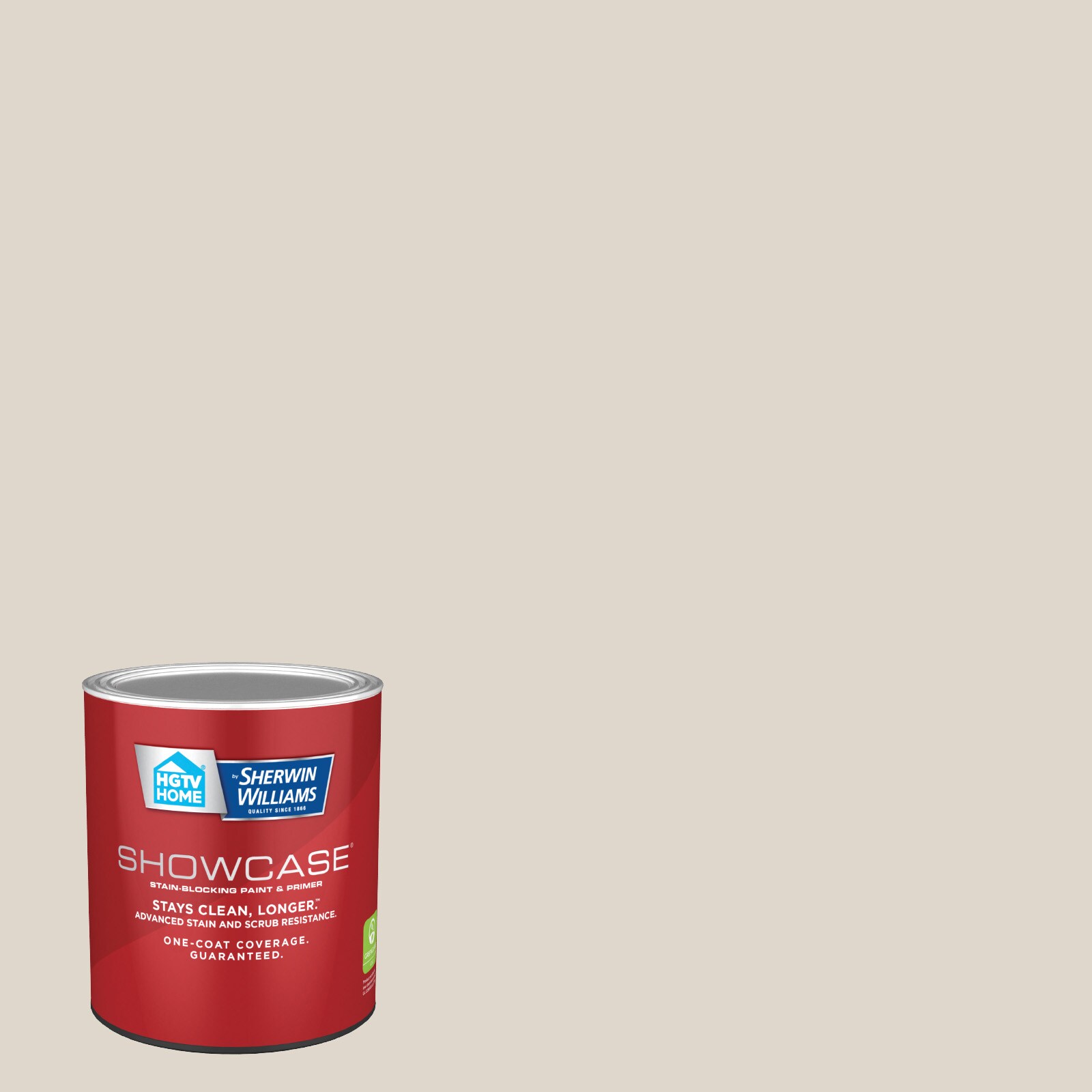 HGTV HOME by Sherwin-Williams 7002-1-935219 Showcase Flat Clay Angel 7002-1 Acrylic Interior Paint Paint + Primer ( 1-quart )
