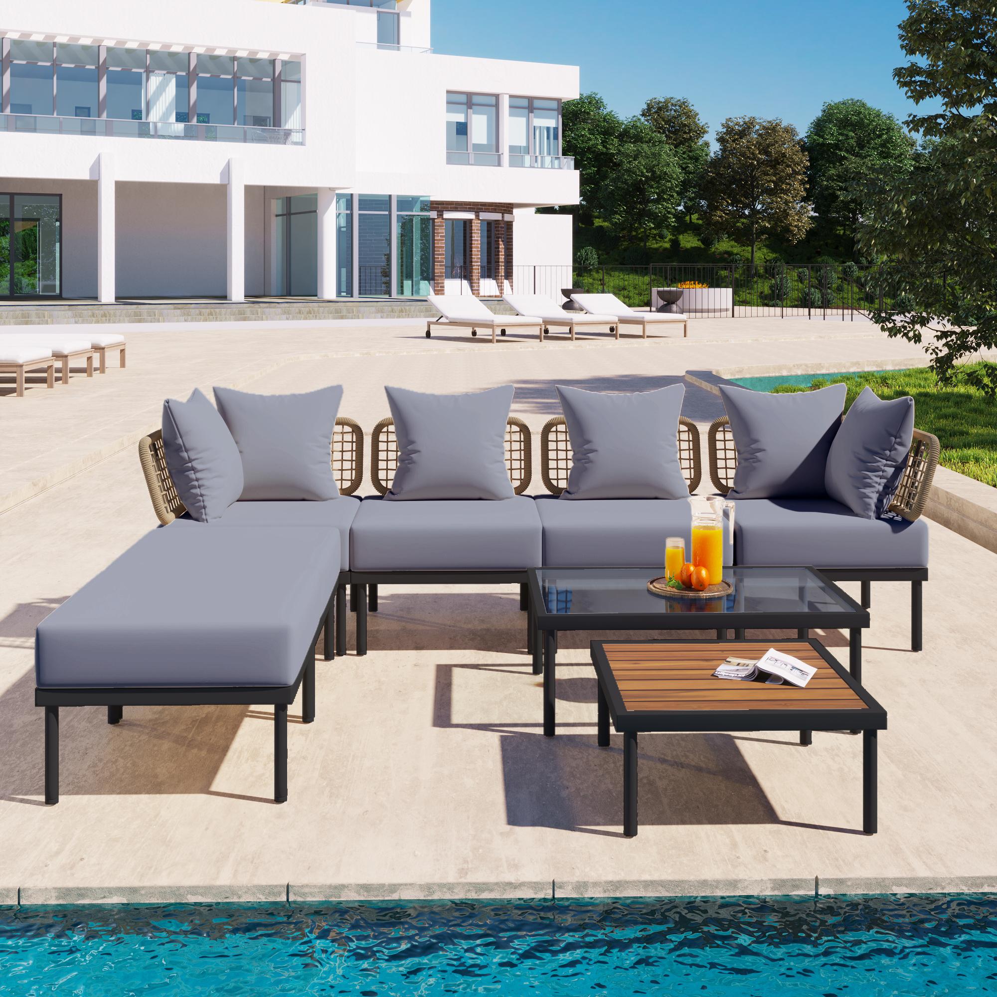 Bayfeve BFTM-3E-PCS Patio-Conversation-Sets - View #4