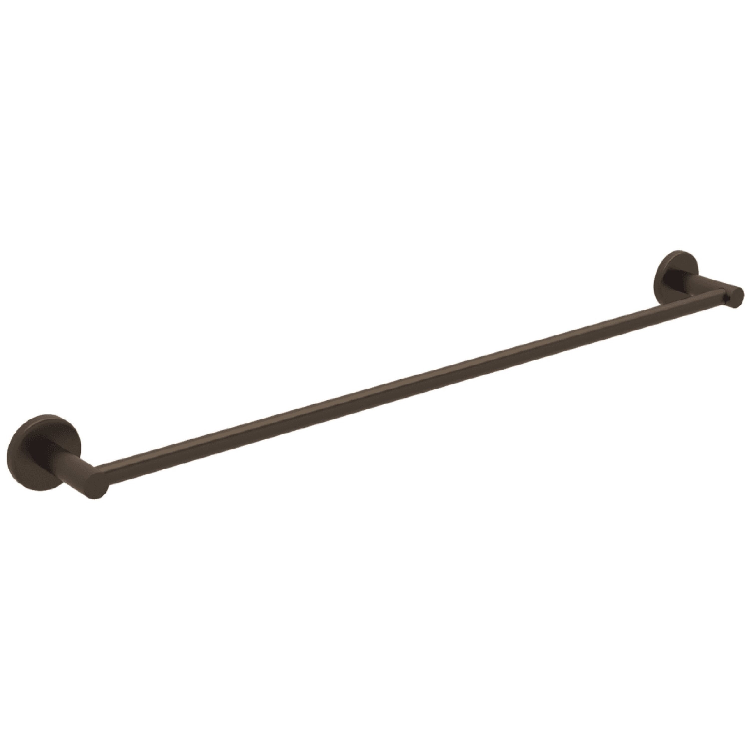 Rohl LO1/24TCB 24-in Tuscan Brass Wall mount Single Towel Bar