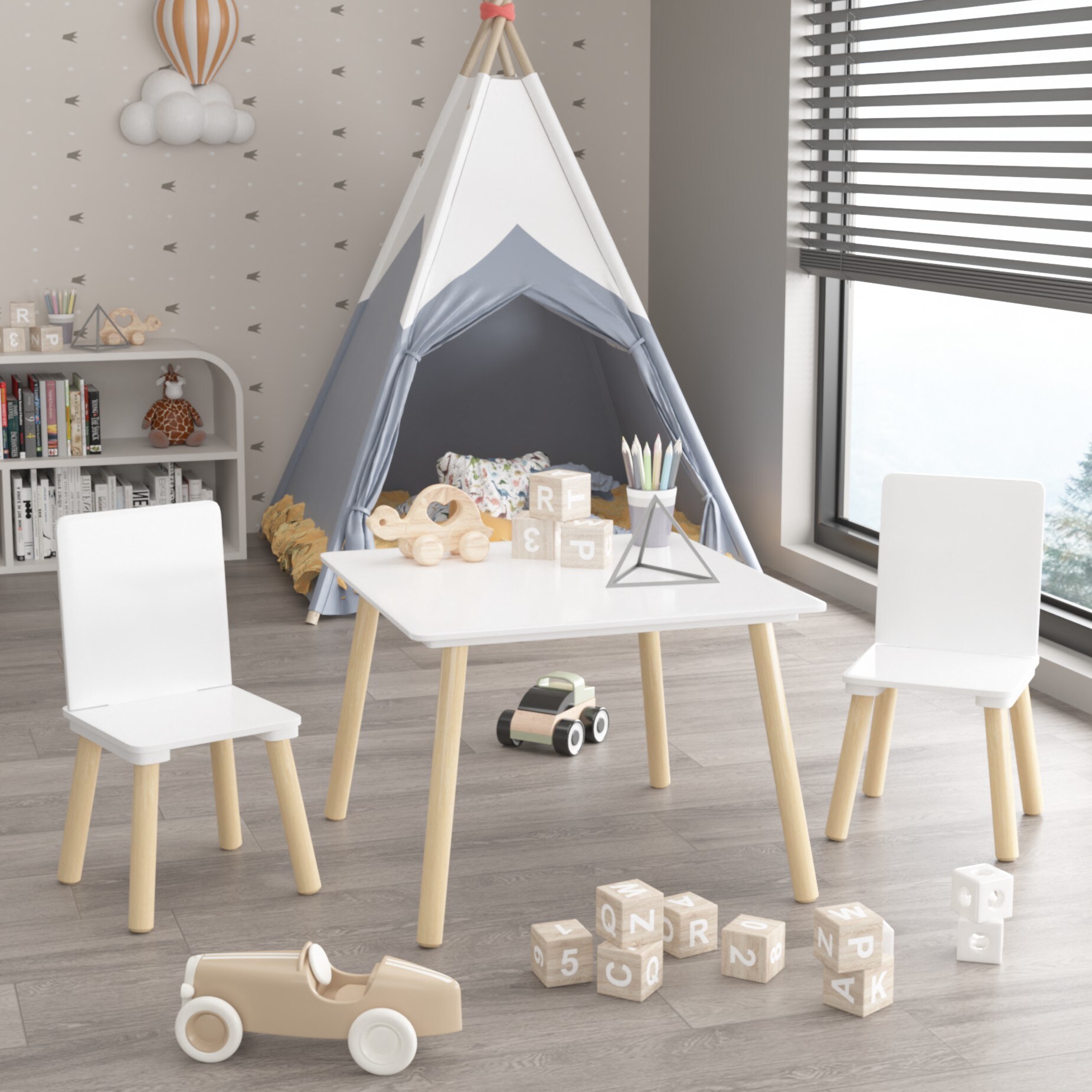 ToolCat LDSG-123-WS Kids-Play-Tables - View #10