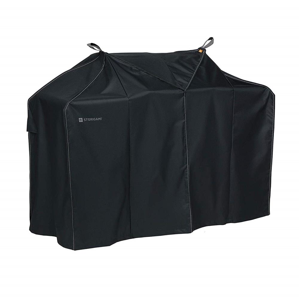 Classic Accessories CLS4617  56-290-030401-EC Easy Fold BBQ Grill Cover, Charcoal Black- Medium