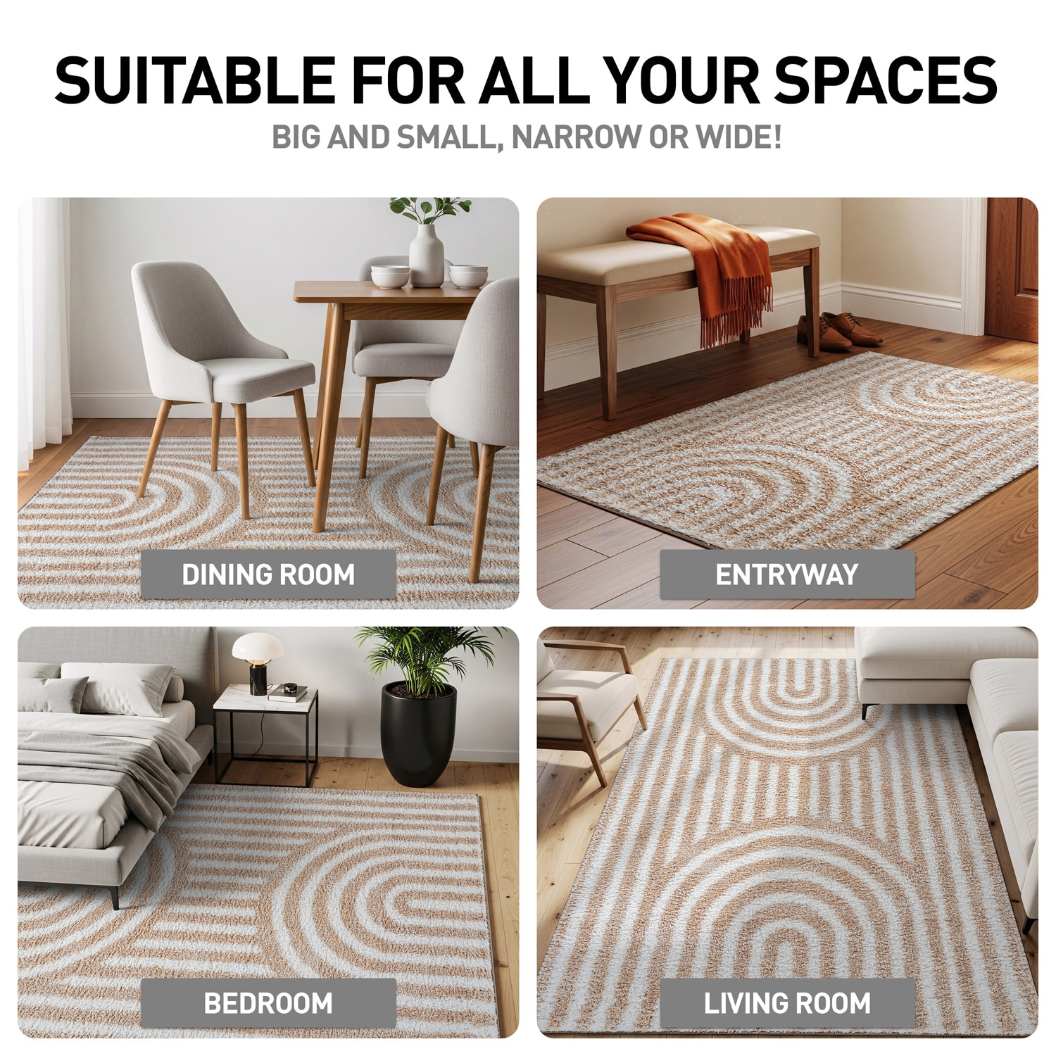 World Rug Gallery WR121BEIGE2X12 rugs - View #8