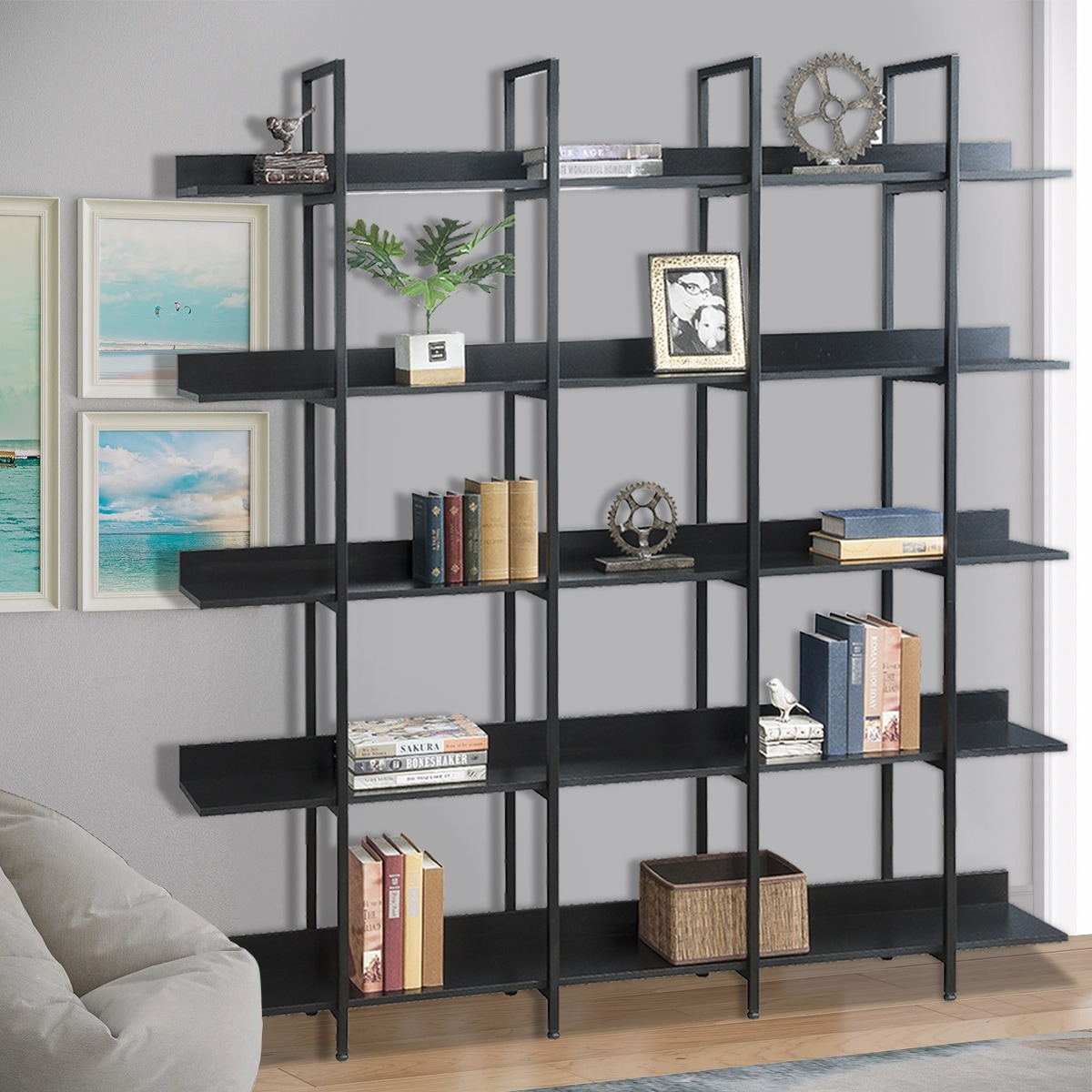Kahomvis SL-QPWF-6AAB bookcases - View #13