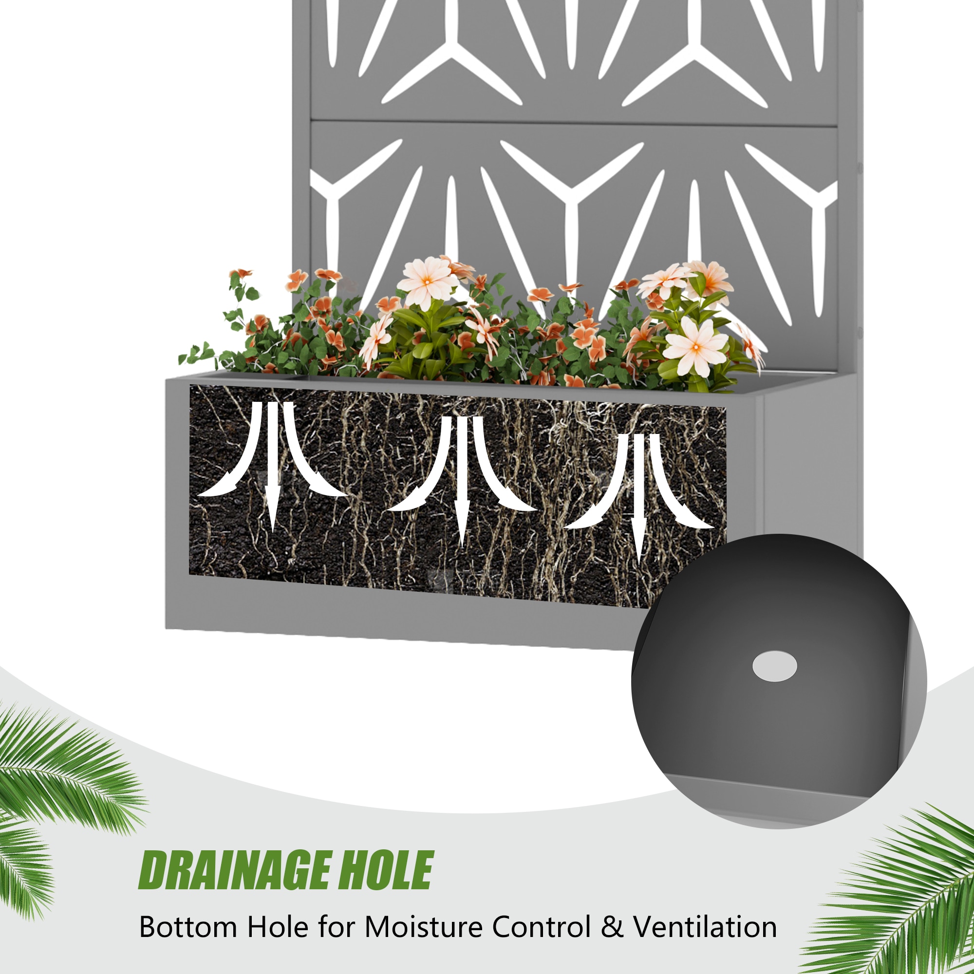 Misty Moon LW0409-RPB-ZZX188 Raised-Planter-Boxes - View #8