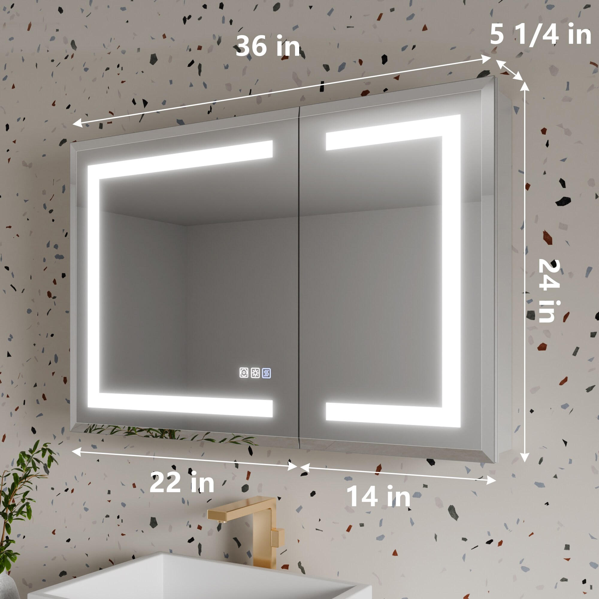 WELLFOR EX-5MC2028R Bathroom-Medicine-Cabinets - View #8