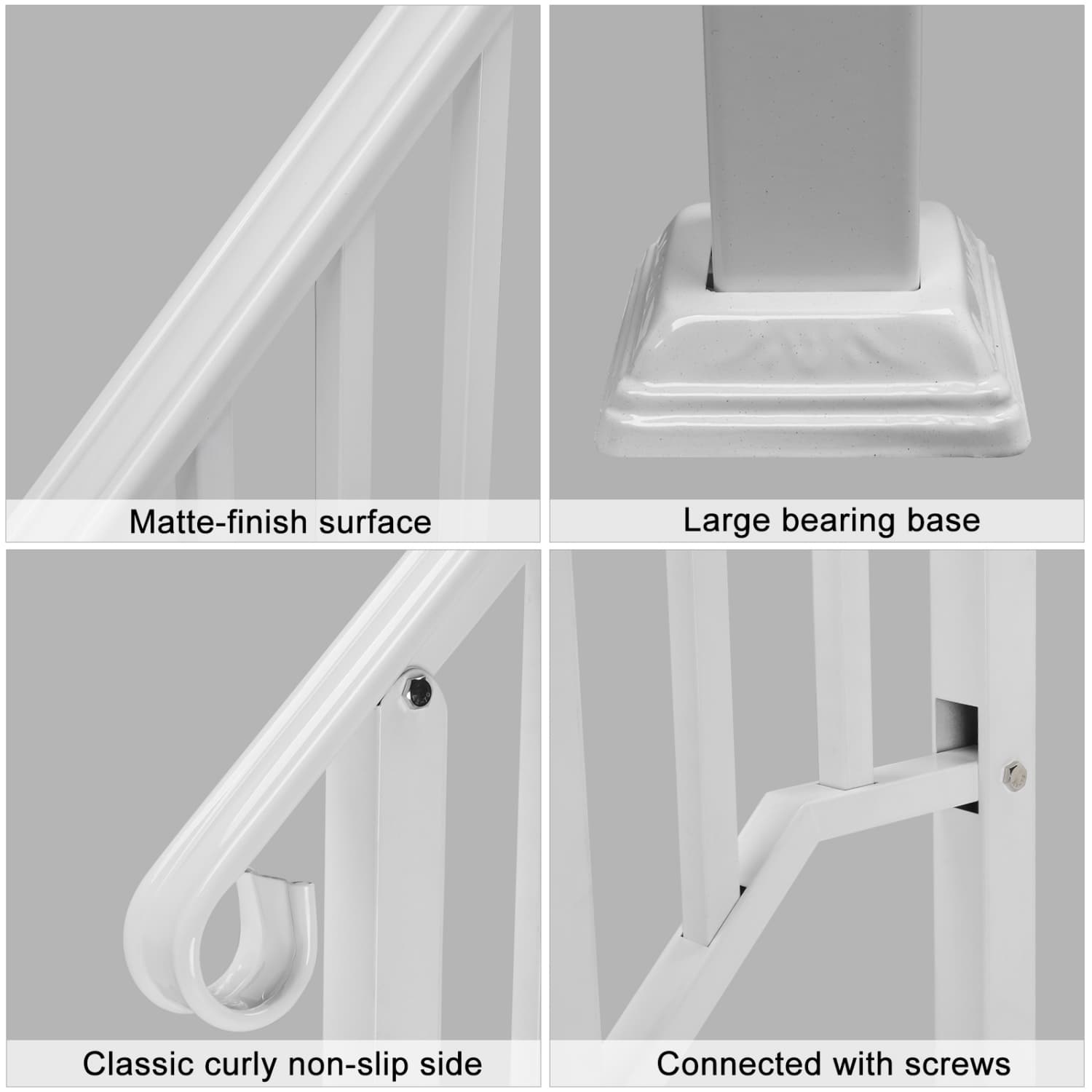 Angel Sar L2ZYYA403HROS-WT Interior-Stairpart-Railing - View #5