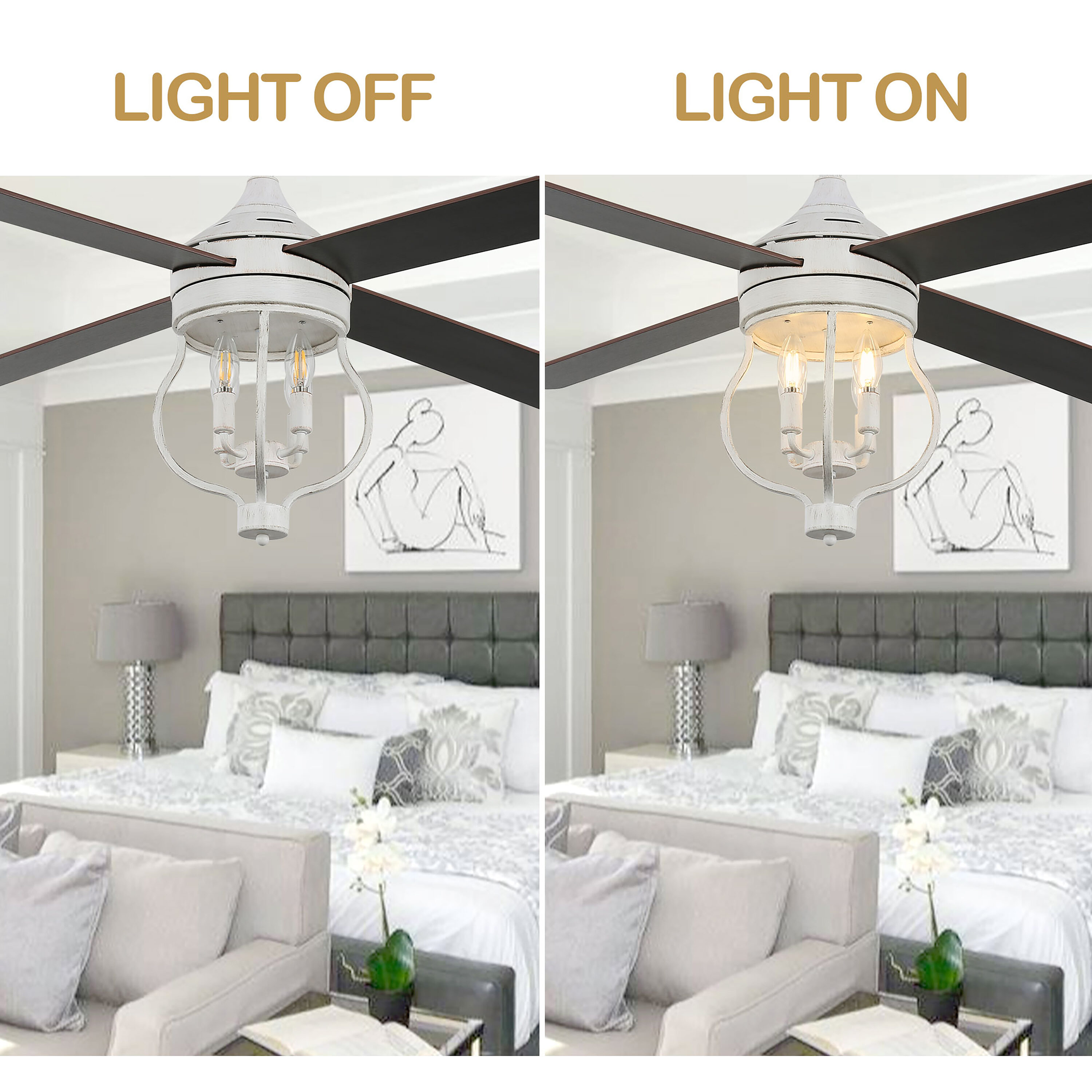 Oaks Decor DC5211-B Ceiling-Fans - View #5