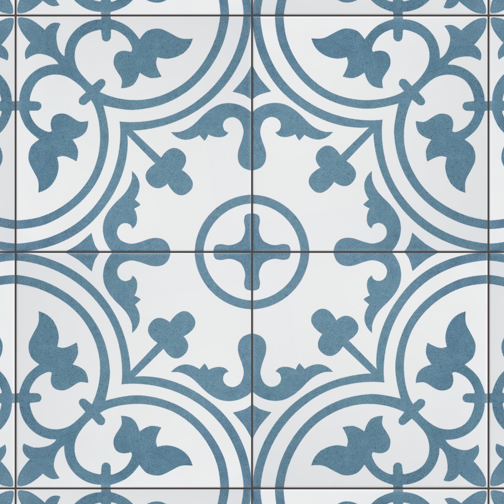 Affinity Tile (Sample) Arte Cloud 10-in x 10-in Satin Porcelain ...