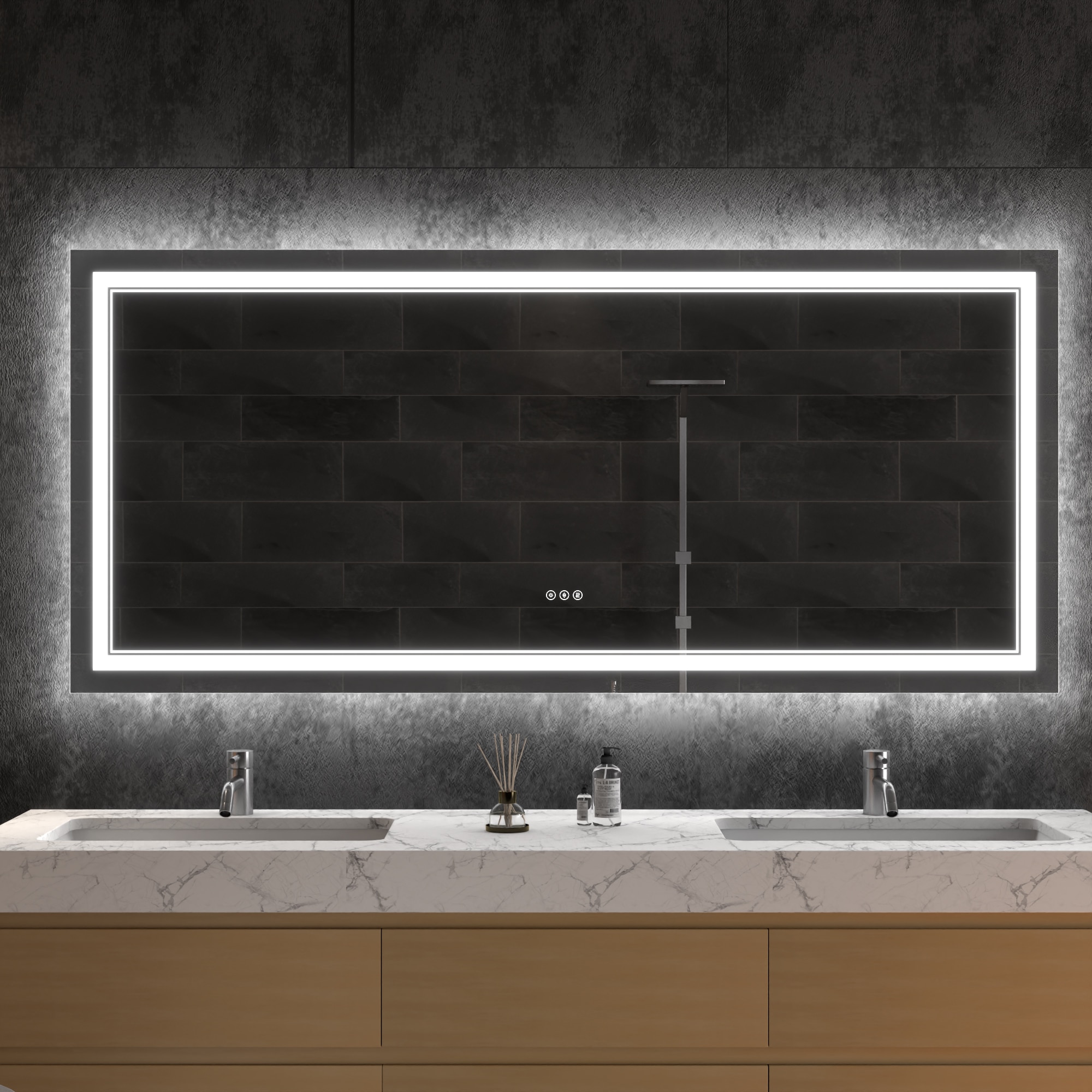 ExBrite DHBM3036BLAL Framed-Bath-Mirrors - View #13