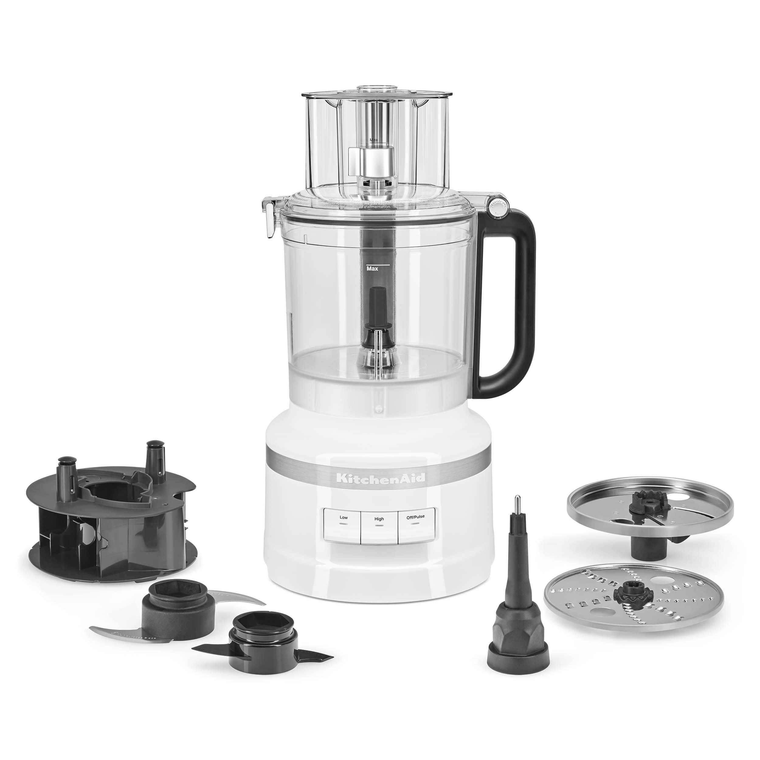 KitchenAid KFP1318WH 7-Cup 2 -Blades Food processor ( White )