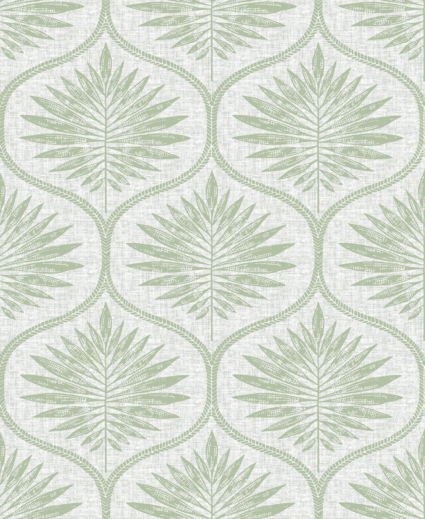 A-Street Prints 2861-25719 Equinox 56.4-Sq. Feet Light Green Non-woven Geometric Unpasted Wallpaper