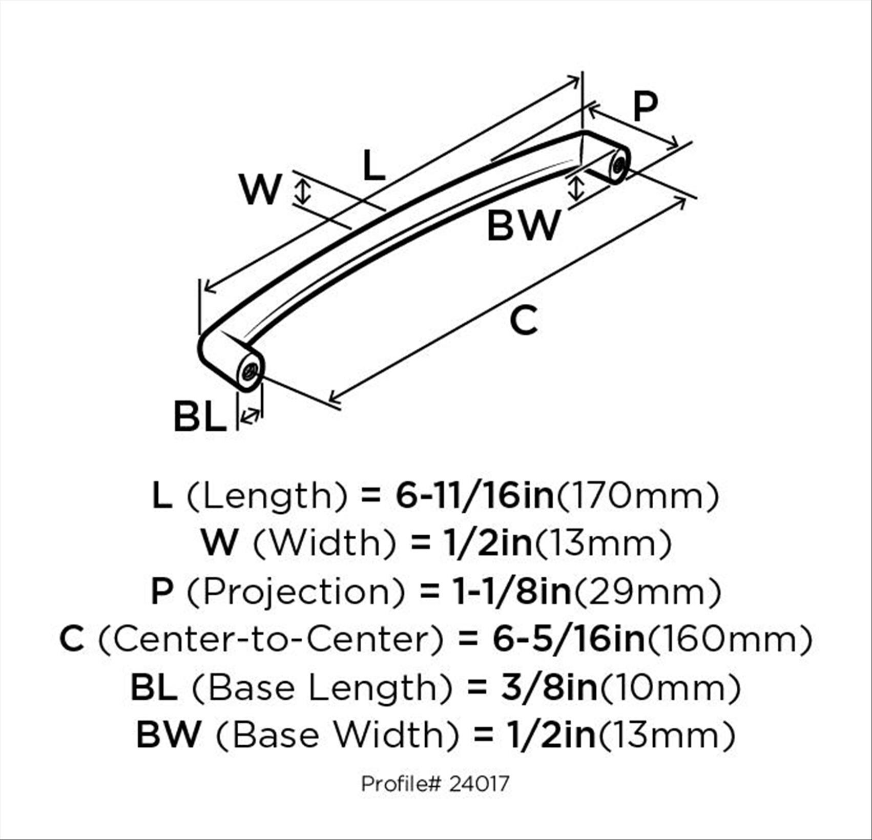 Amerock BP24017SN Cabinet-Pulls - View #2