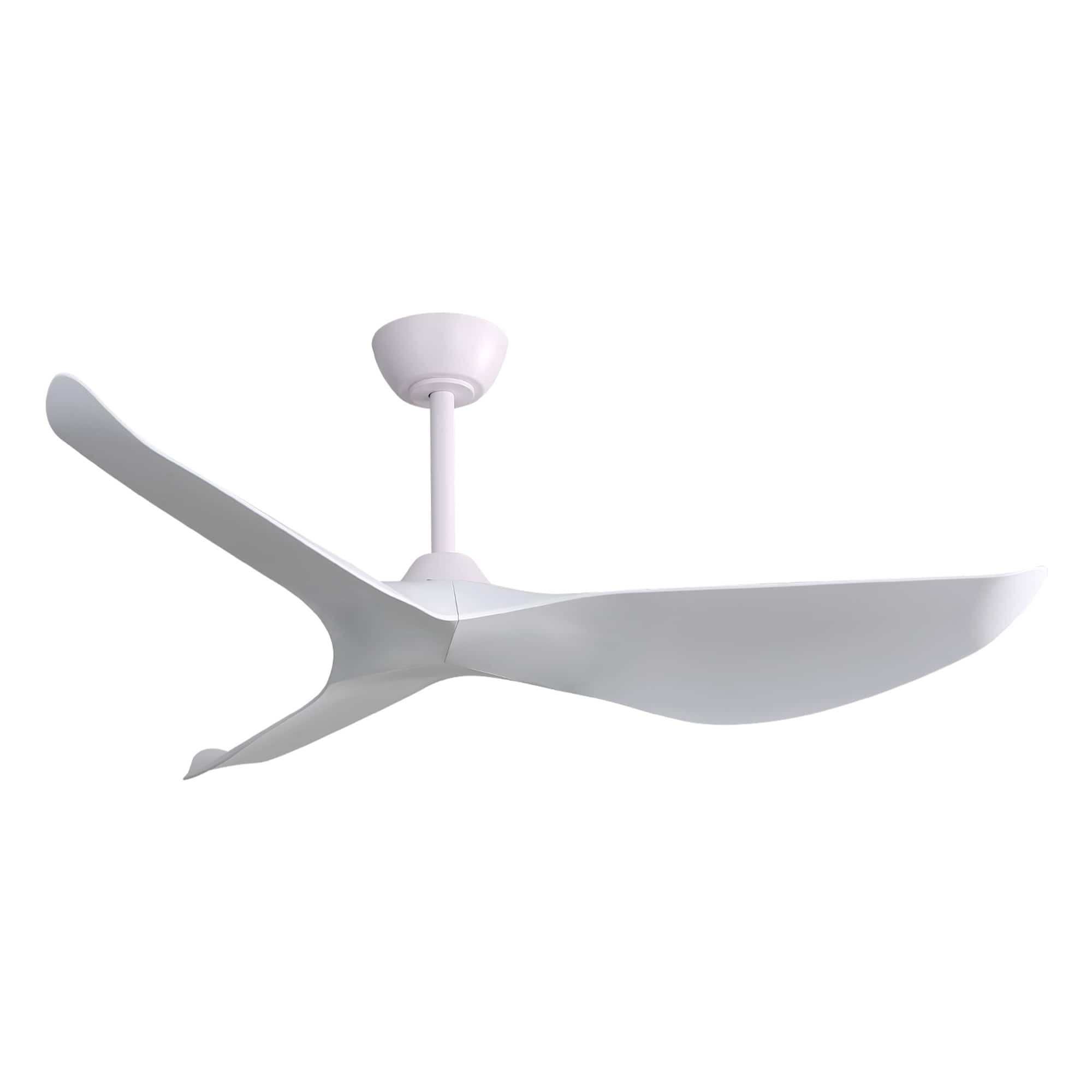 Bybafun YA3200003 52-in Outdoor White with ABS Blades Ceiling Fan and Remote ( 3 -Blade )