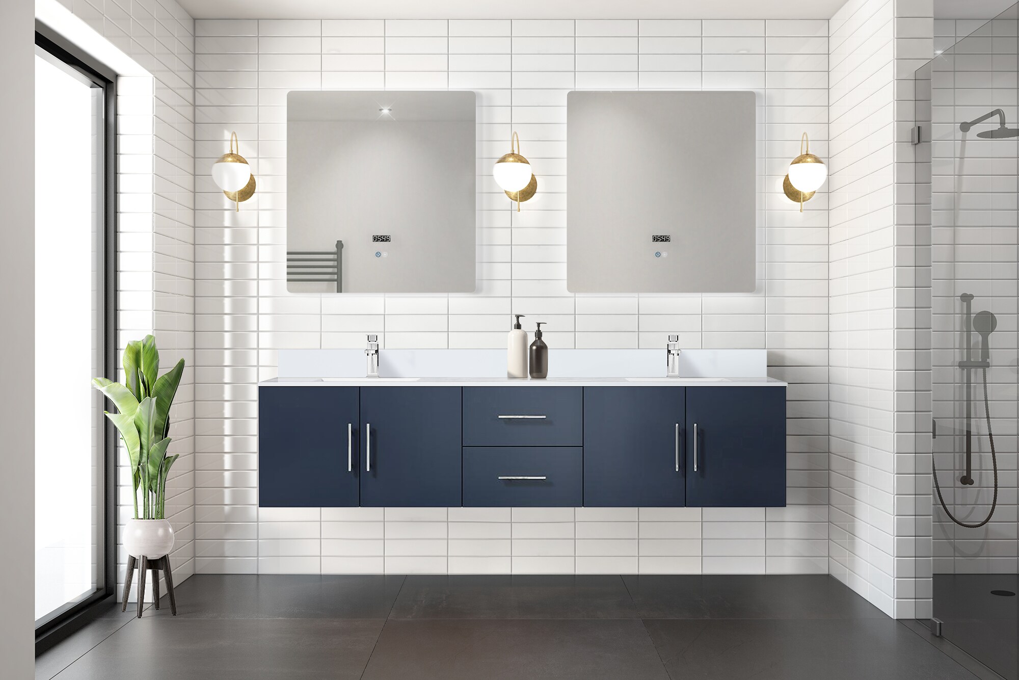 Lexora LVG80DE210 Bath-Vanity-Combo - View #8
