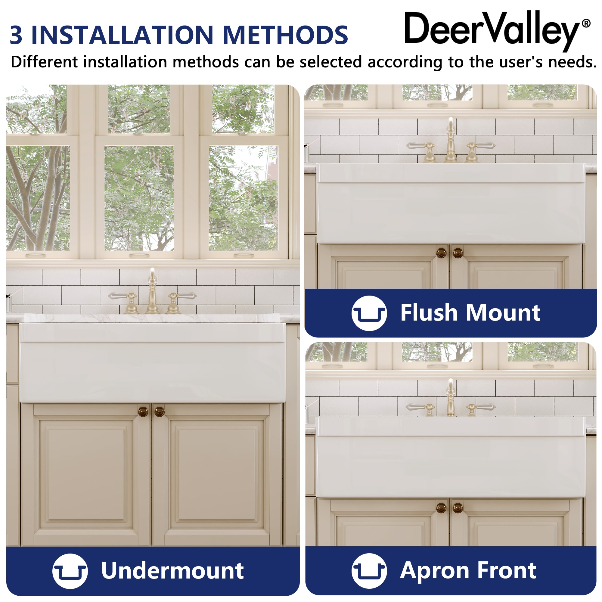 DeerValley DV-1K0162W Kitchen-Sinks - View #5