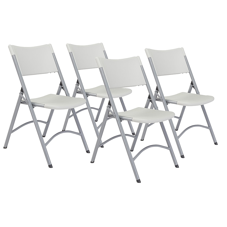 National Public Seating 24-Pack Outdoor Light Grey Metal Solid Standard Folding Chair National Public Seating 24-Pack Outdoor Light Grey Metal Solid Standard Folding Chair