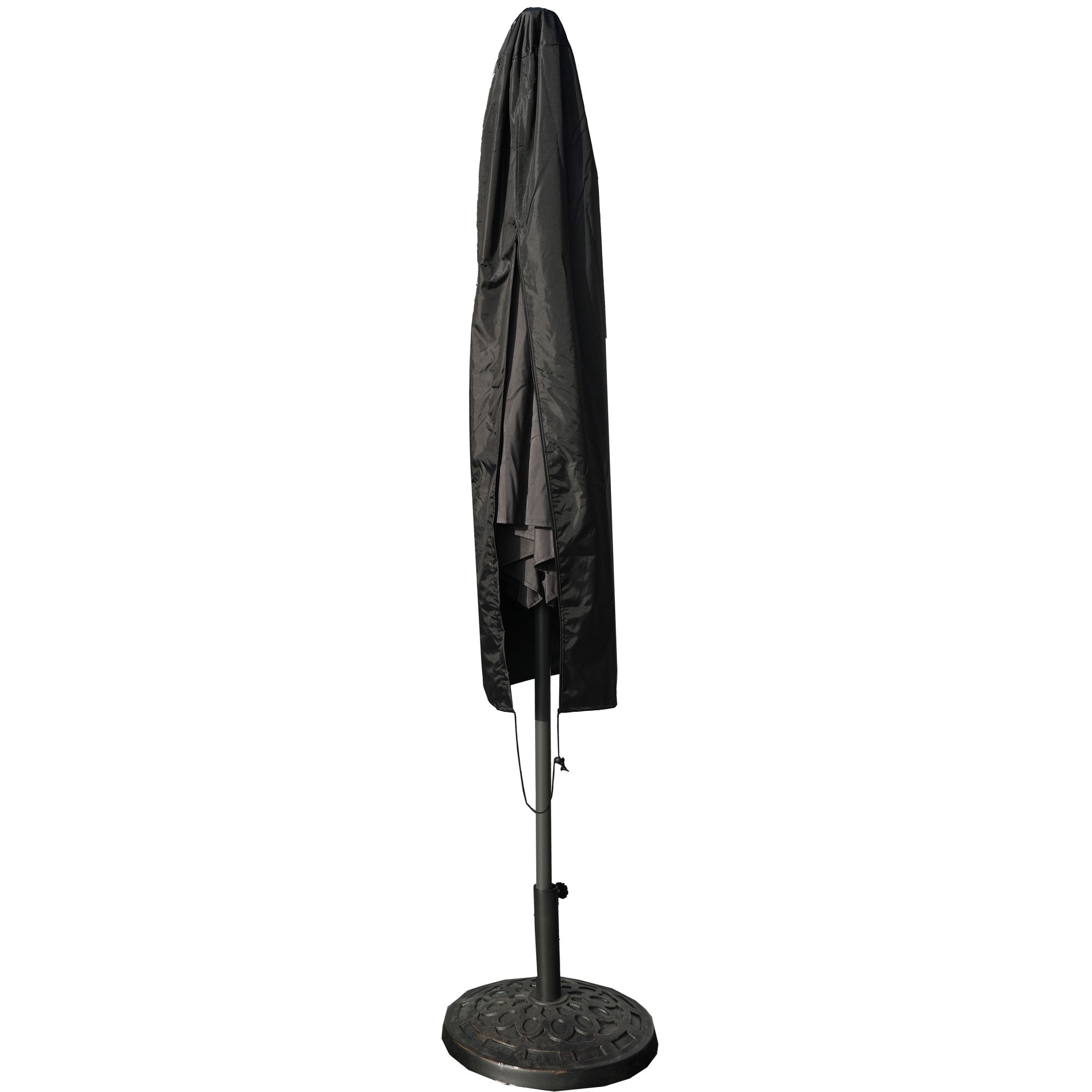 double sided patio umbrella covers with zipper Durable Weatherproof Cover for 8-11ft Double-Sided Umbrellas duty premium Oxford cloth 15 Foot Patio Umbrella Cover