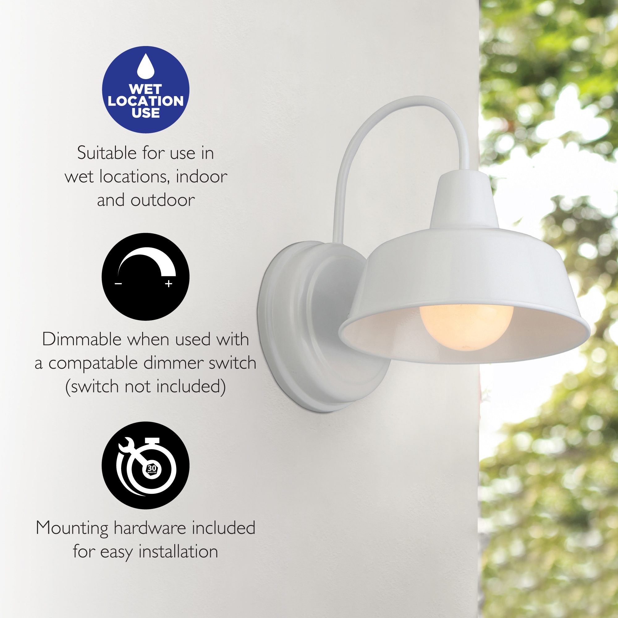 Design House 579359 Outdoor-Wall-Lighting - View #9