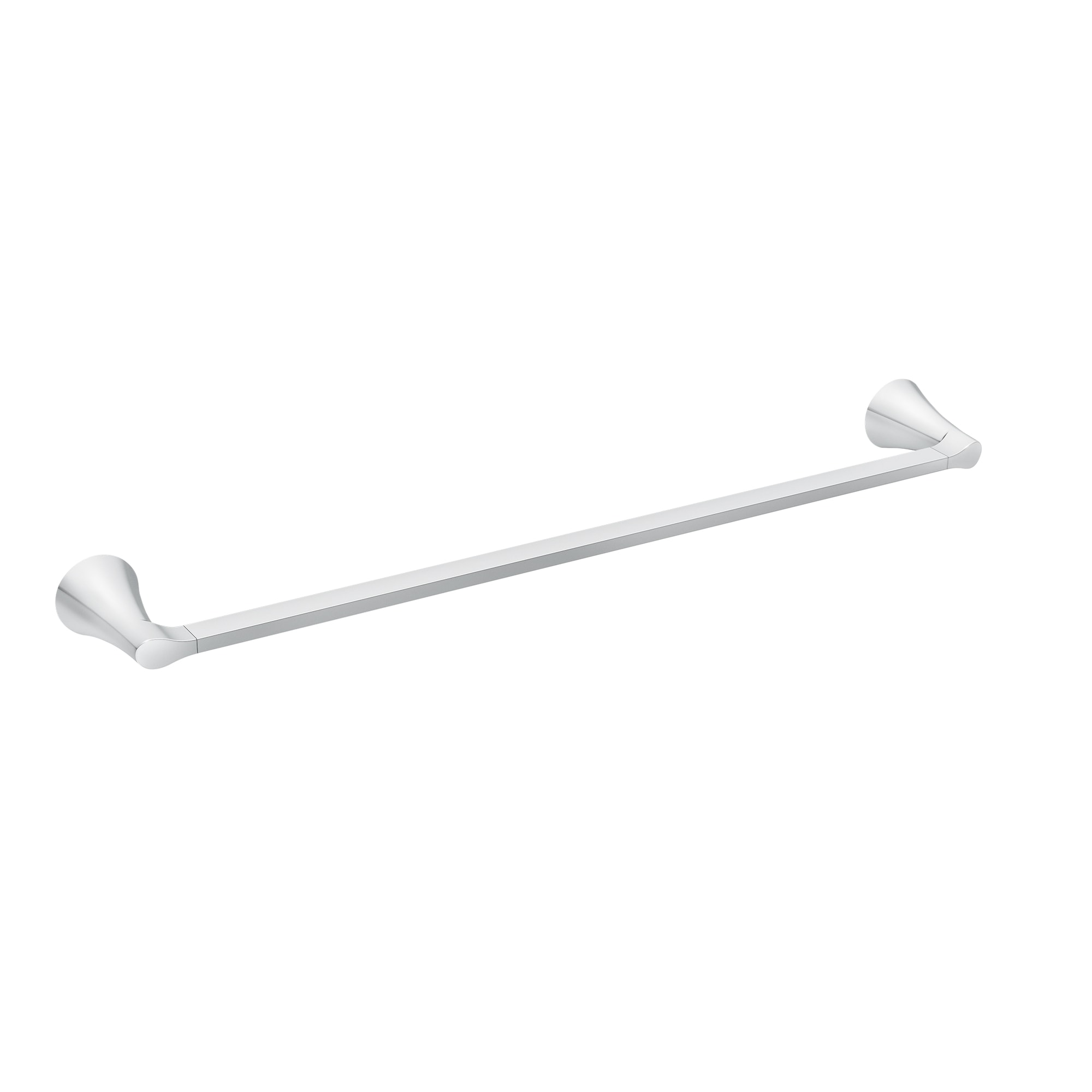 Moen Graeden 24-in Chrome Wall Mount Single Towel Bar Y0924CH at Lowes.com