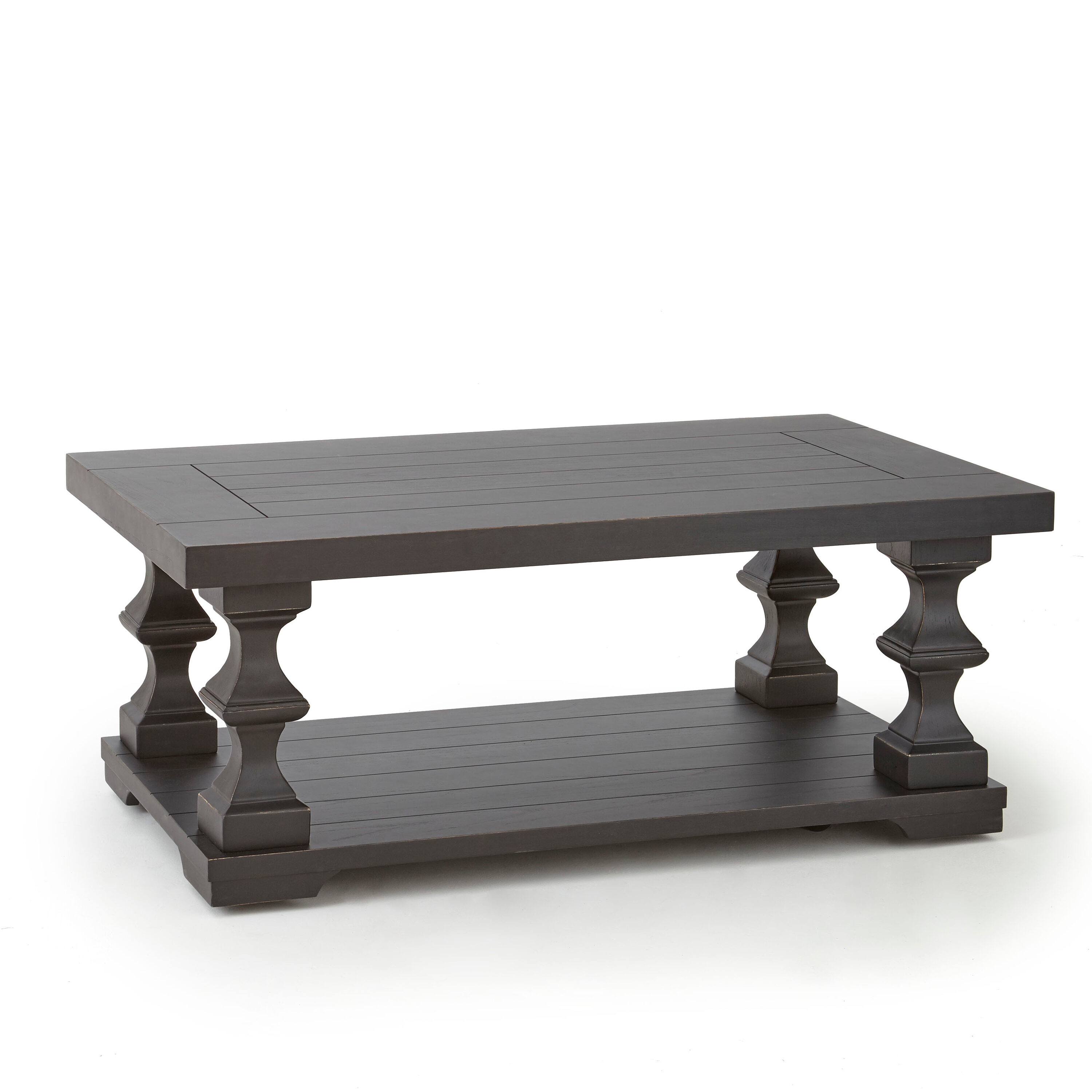 Steve Silver DY200C Ebony Mindi Wood Modern Coffee Table