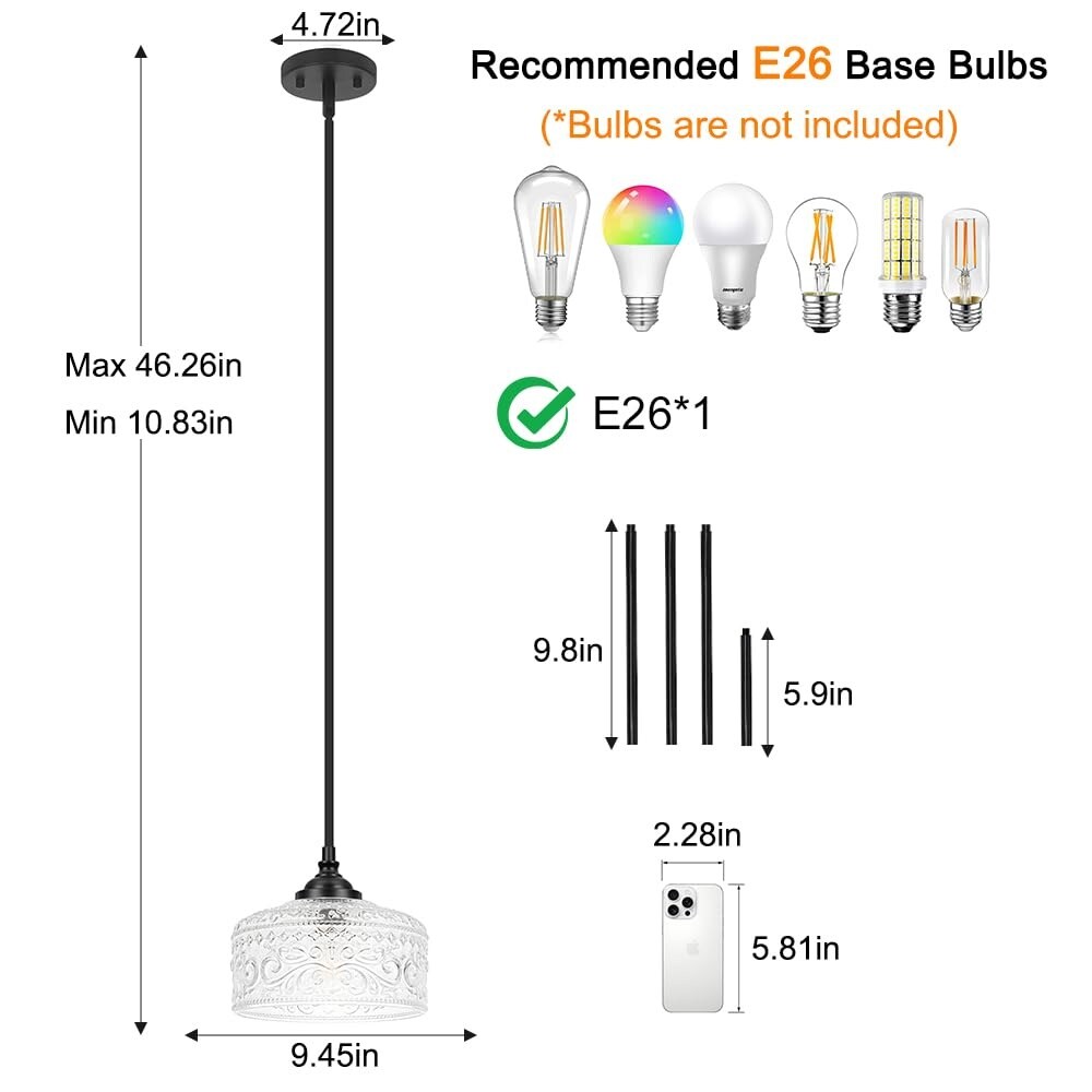 Oyezvary LOZ0409I41 Pendant-Lights - View #3