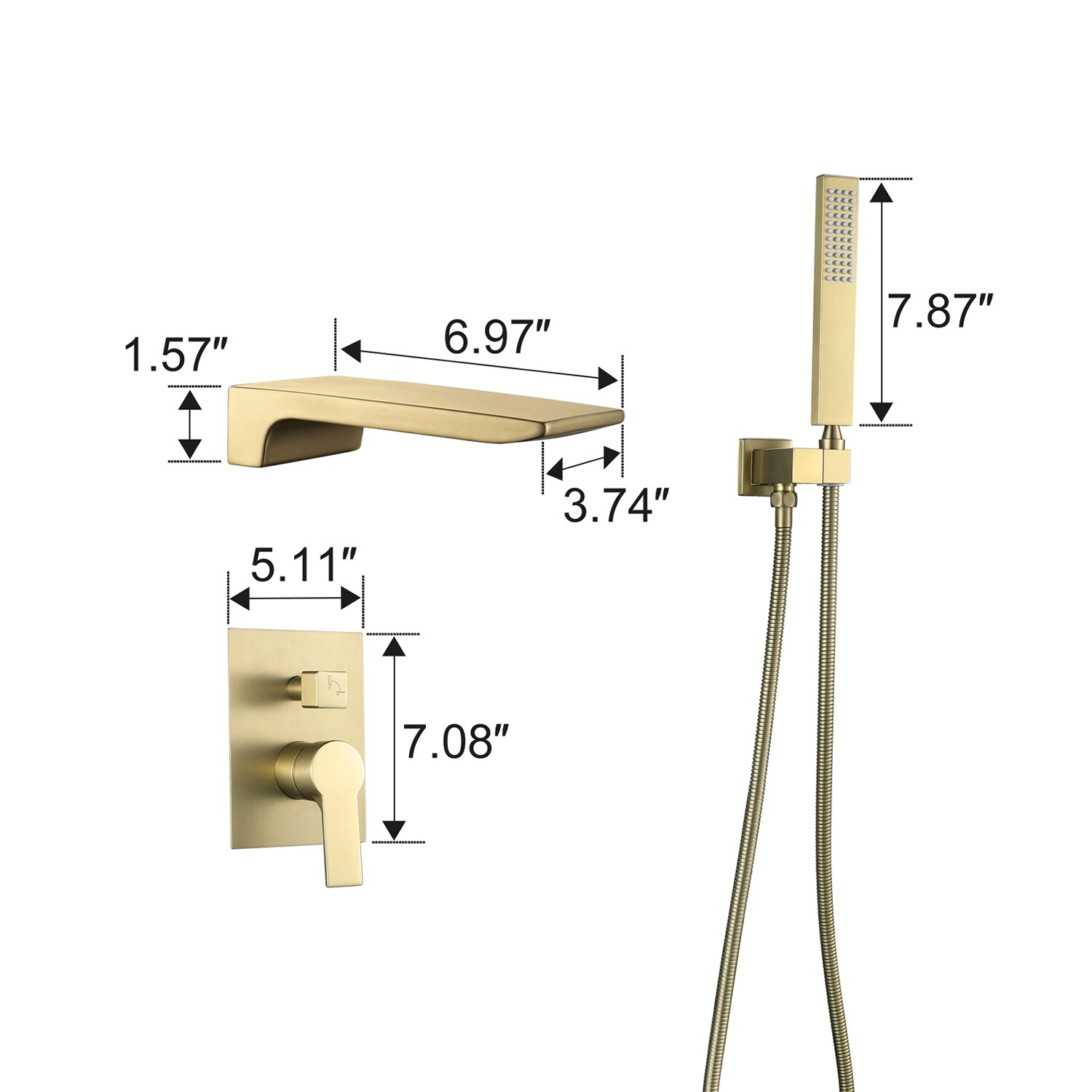 Cobbe SSF0200G Tub-Shower-Faucets - View #7