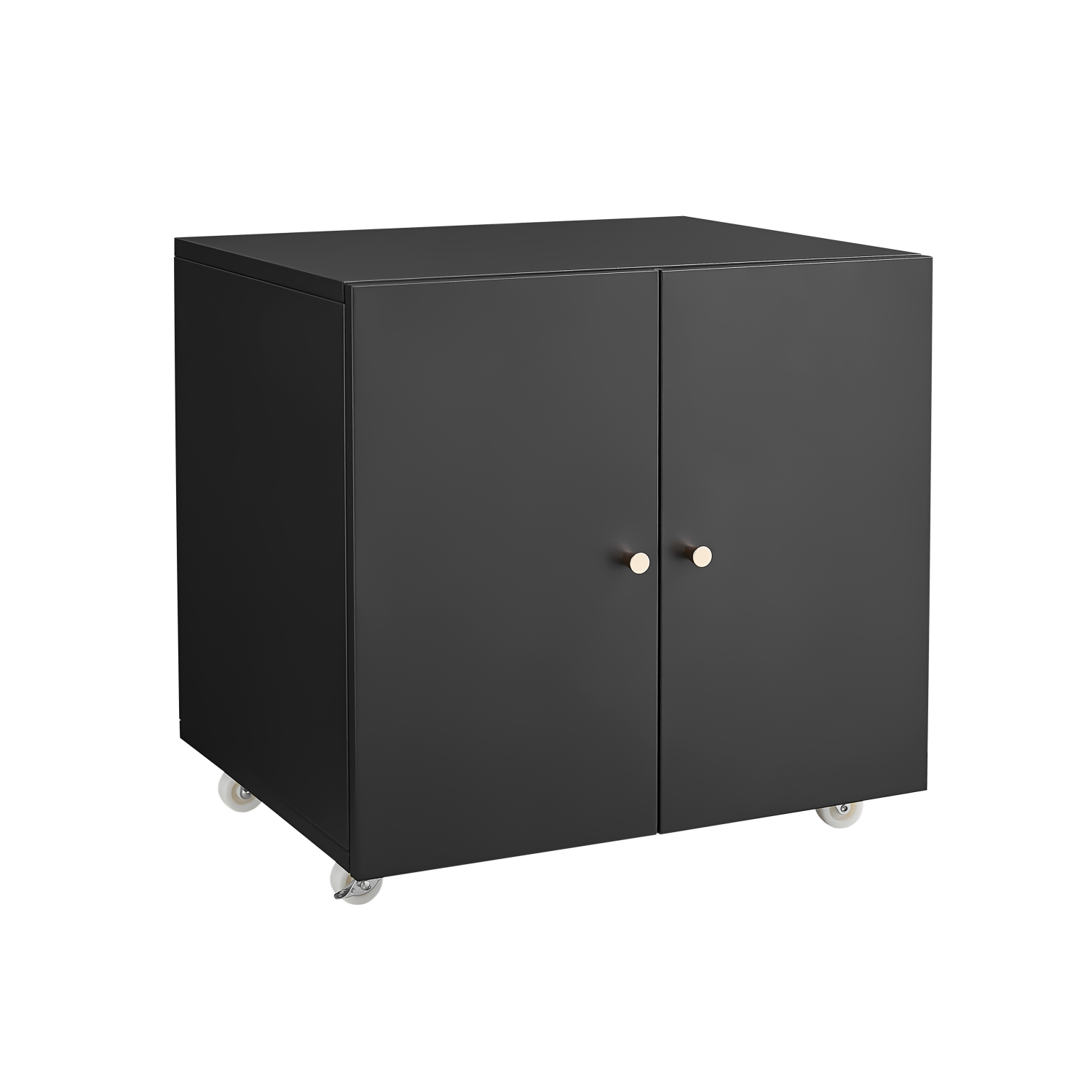 Miki Shinly EG-6445-25MI Black 23.62-in File Cabinet