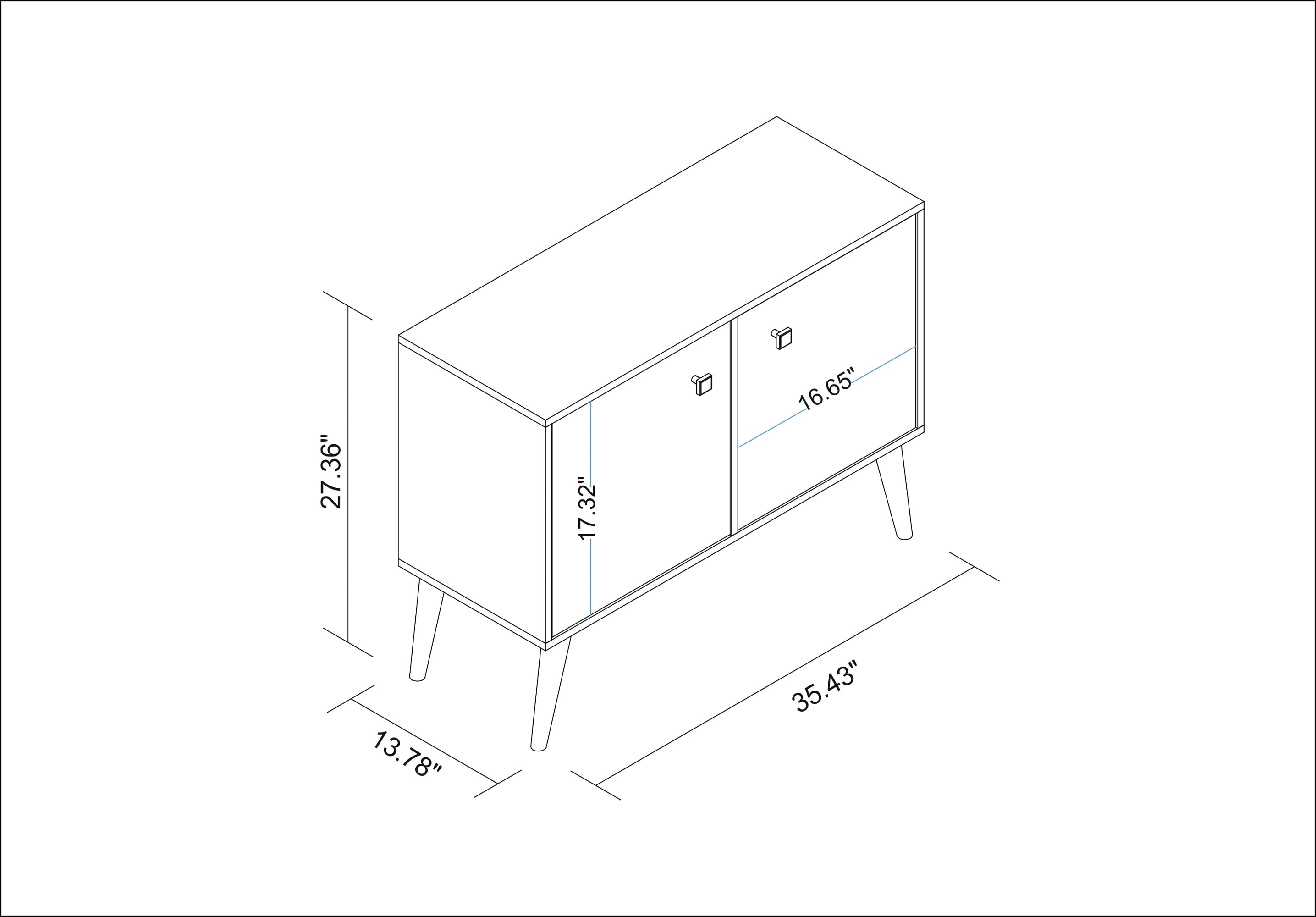 Manhattan Comfort 2-7AMC132 Accent-Table-Sets - View #3