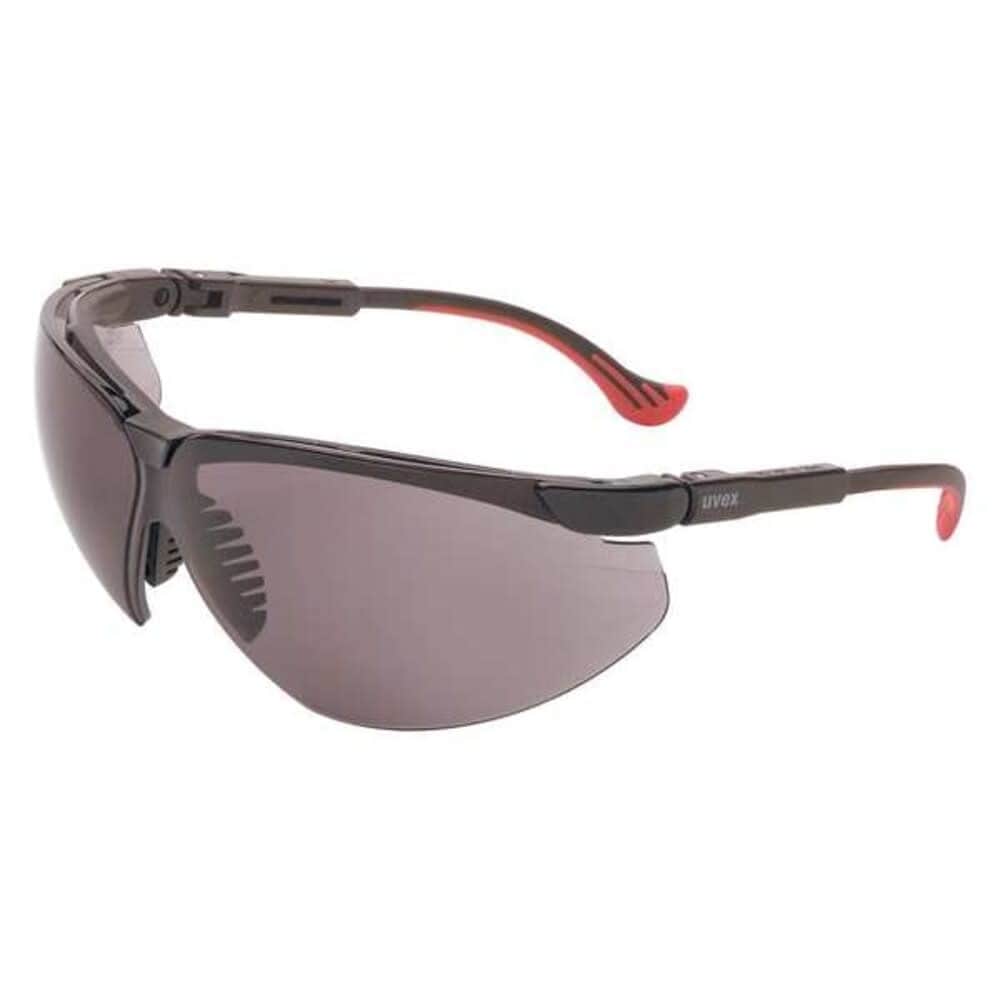 Uvex  by Pip Genesis XC Safety Glasses Anti-Fog Hydrophilic Hydrophobic Anti-Scratch Gray Lens Half-Frame