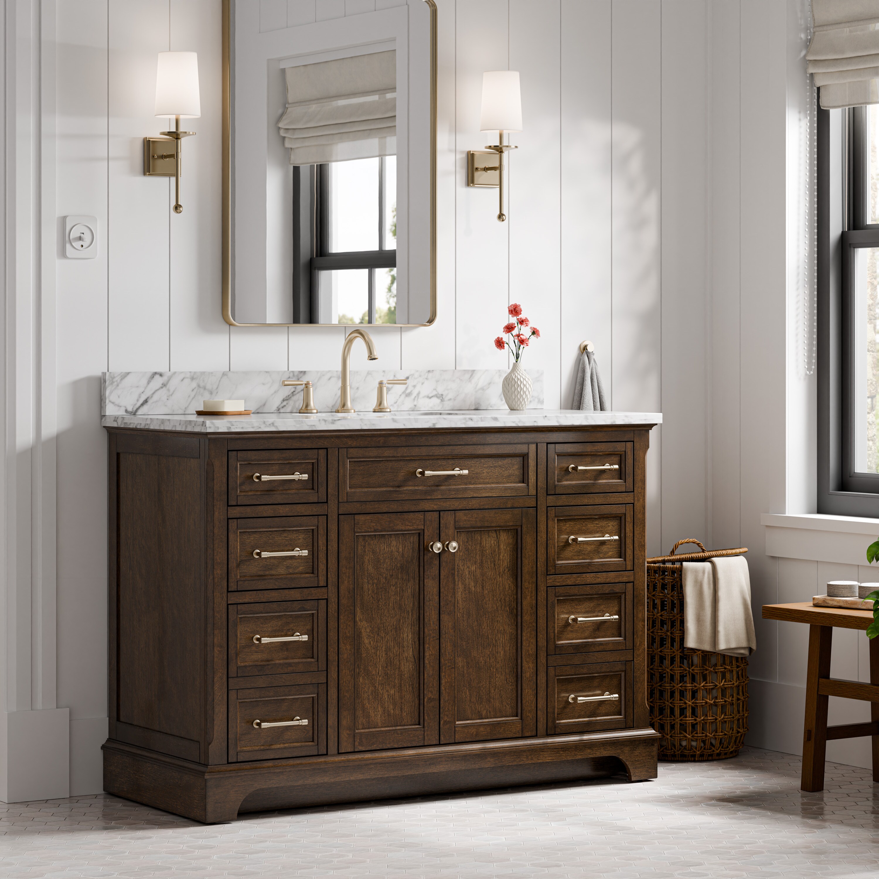 allen + roth 2026VA-48-372-900L Bath-Vanity-Combo - View #12
