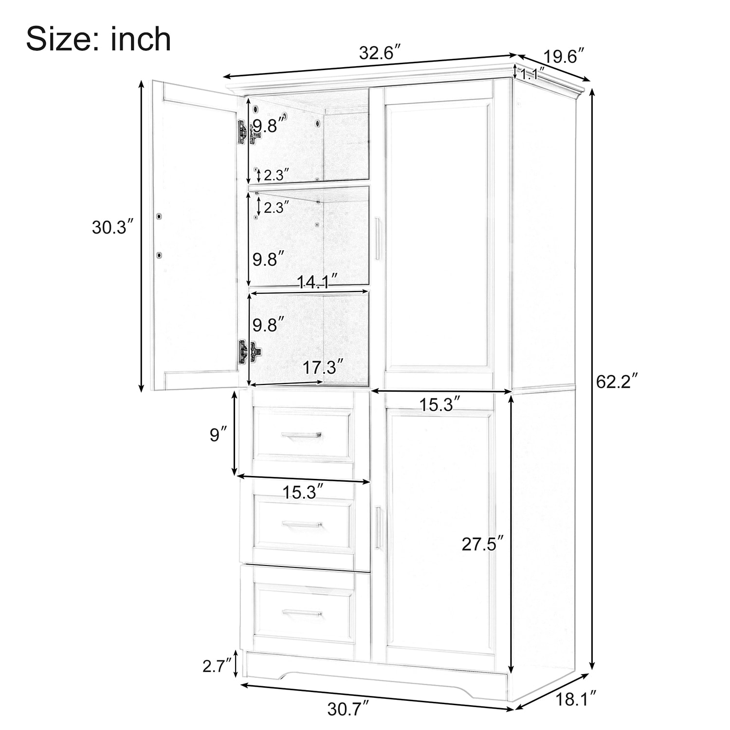 GZMR GT-TR82AAB Utility-Storage-Cabinets - View #12