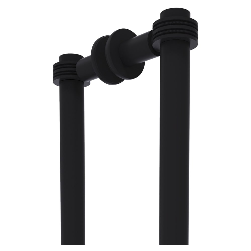 Allied Brass 404D-18BB-BKM Tub-Shower-Door-Handles - View #2