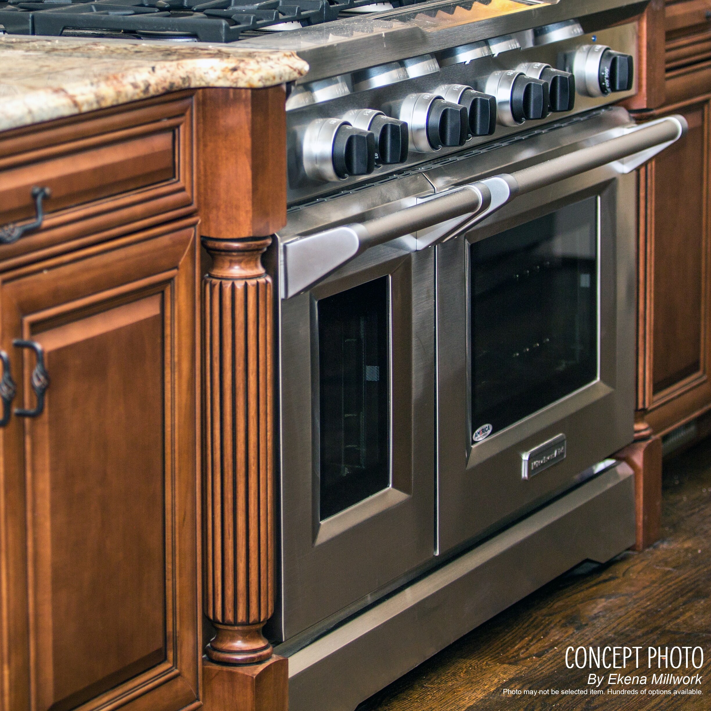 Fluted kitchen cabinet doors and molding ⭐ The benefits of fluted millwork