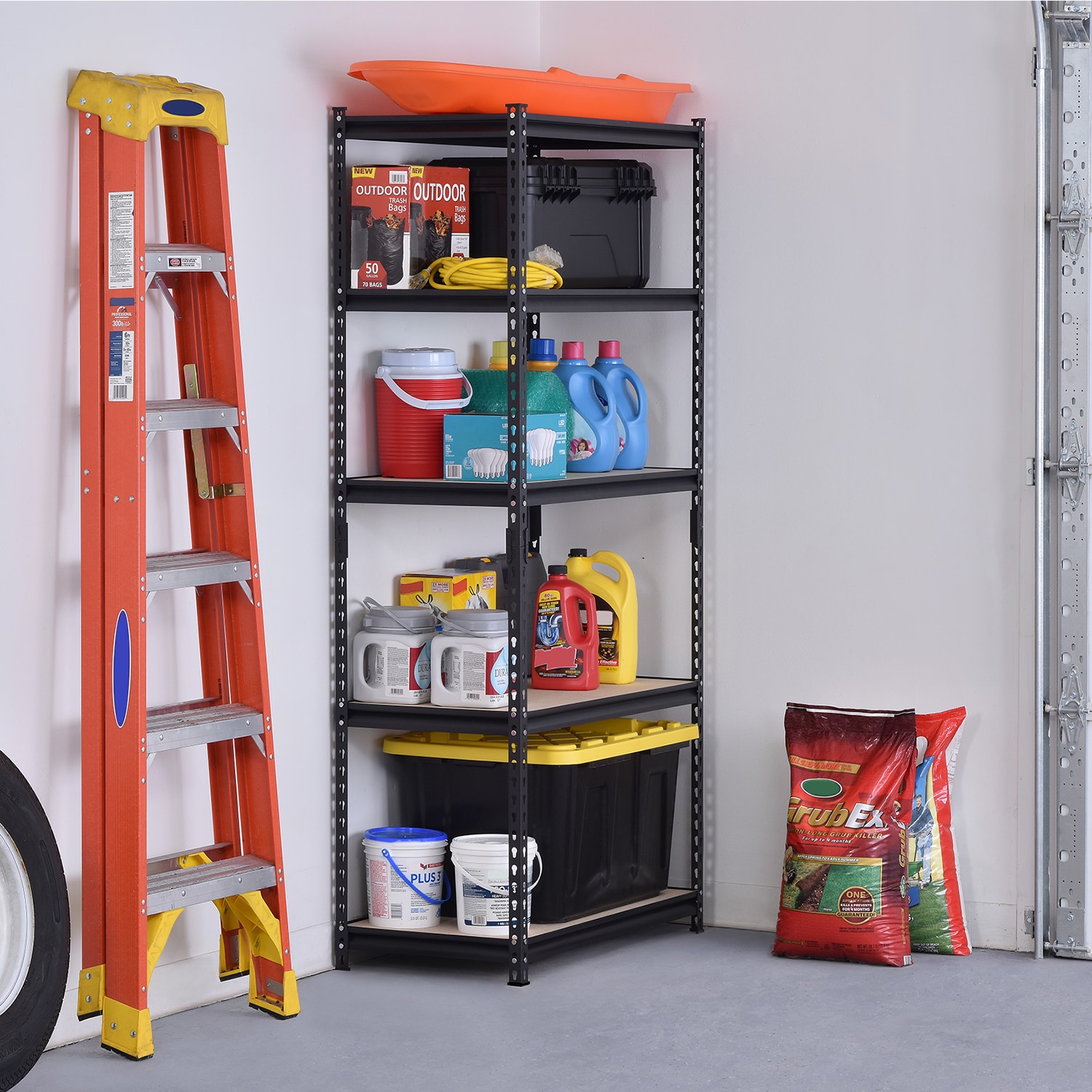 Muscle Rack 36 in 5-Tier Steel store Shevling Unit