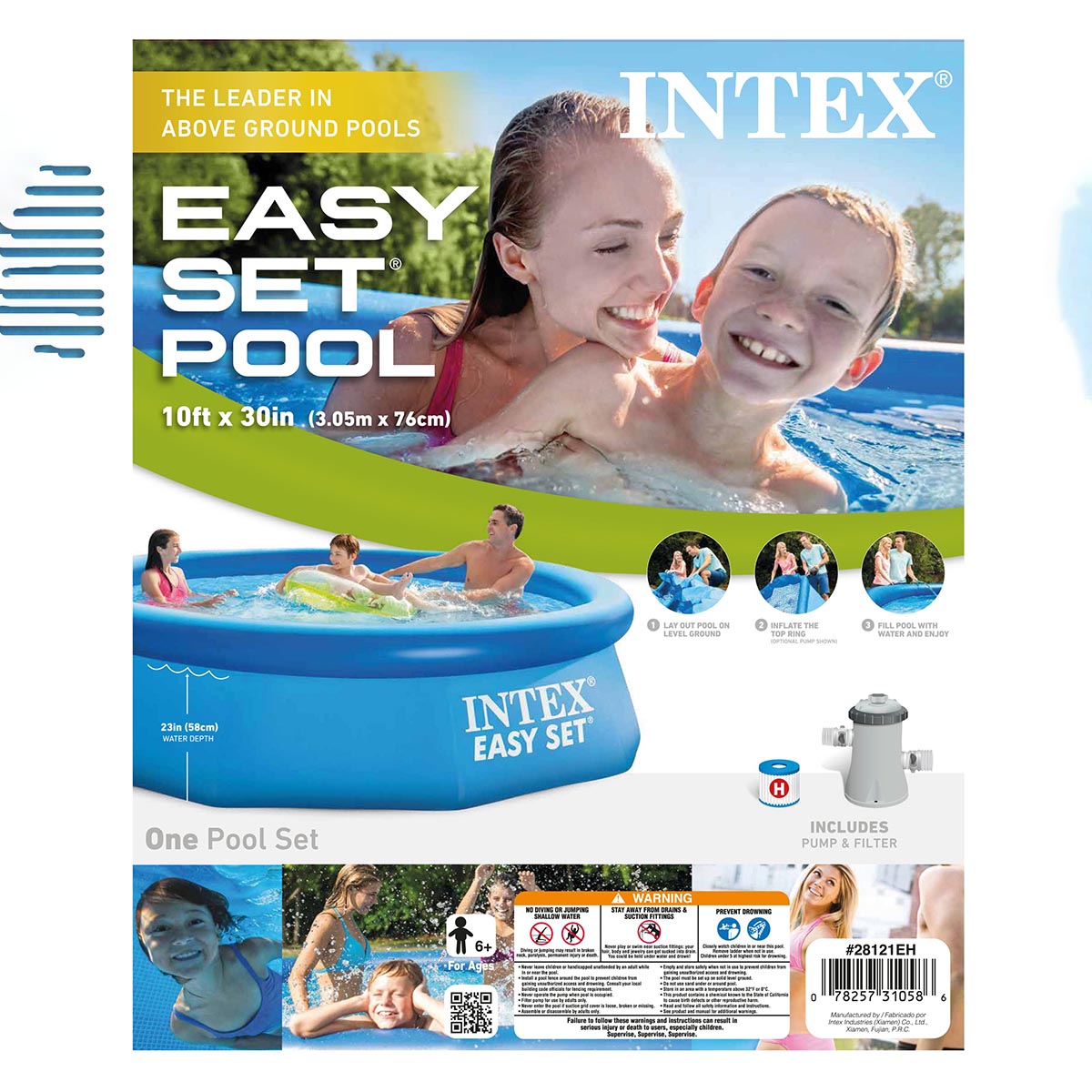 Intex 10x30 Above Ground Easy Set Pool - munimoro.gob.pe