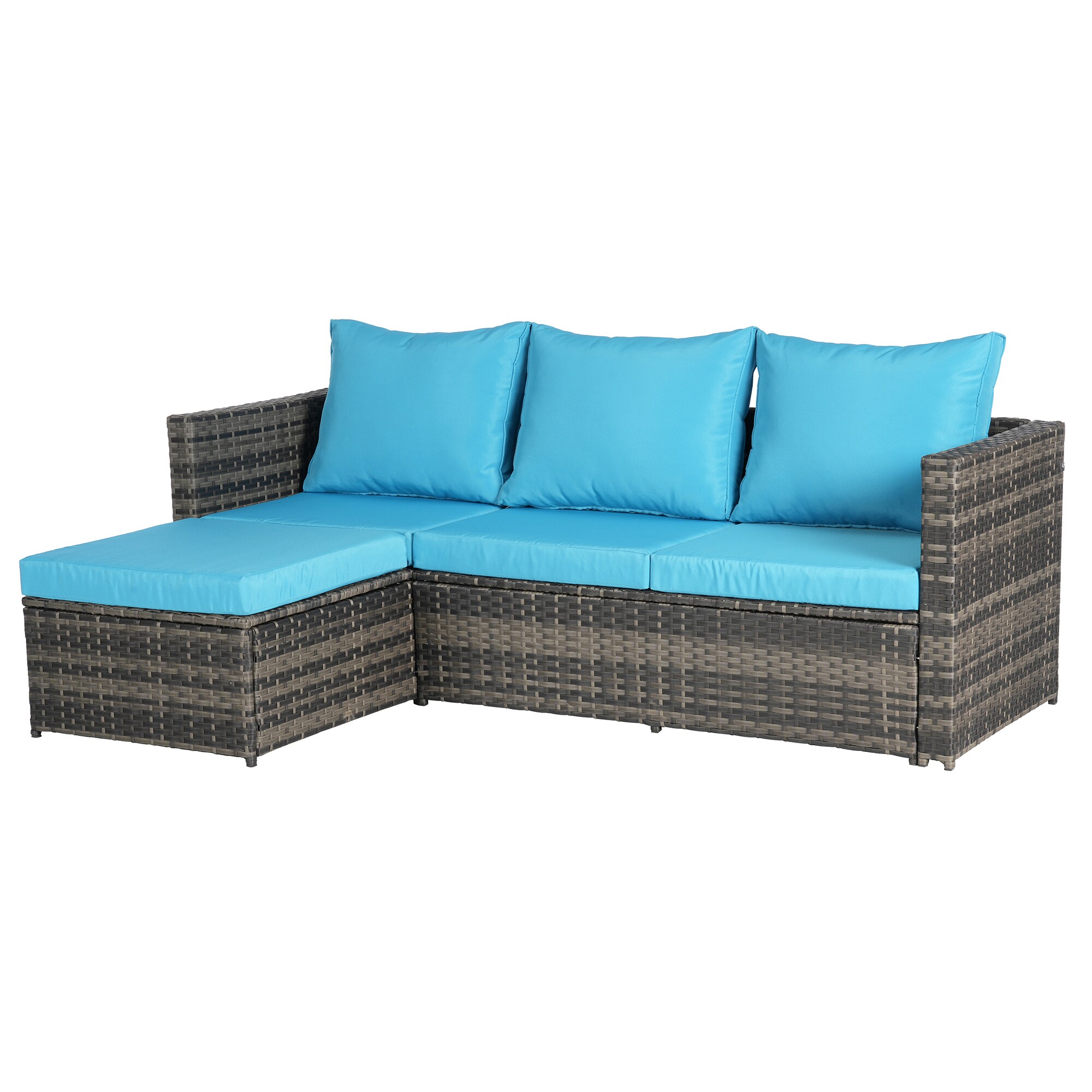 SINOFURN SYB670035BL Patio-Sofas-Daybeds - View #5