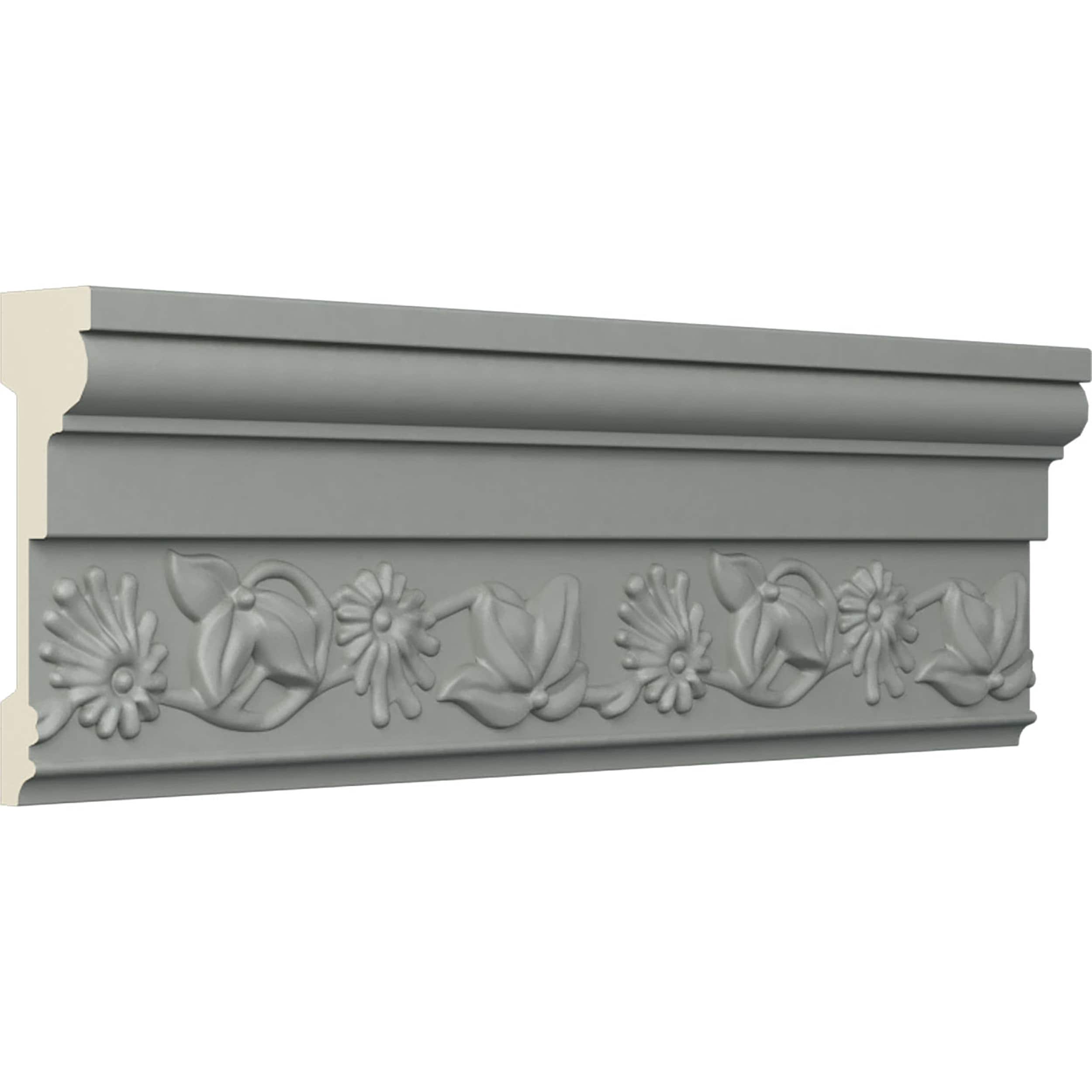 Ekena Millwork CHA04X01DY-CASE-12 Chair-Rail-Moulding - View #2