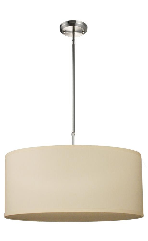 Z Lite Albion 3 Light Brushed Nickel Moderncontemporary Drum Pendant Light At 5222